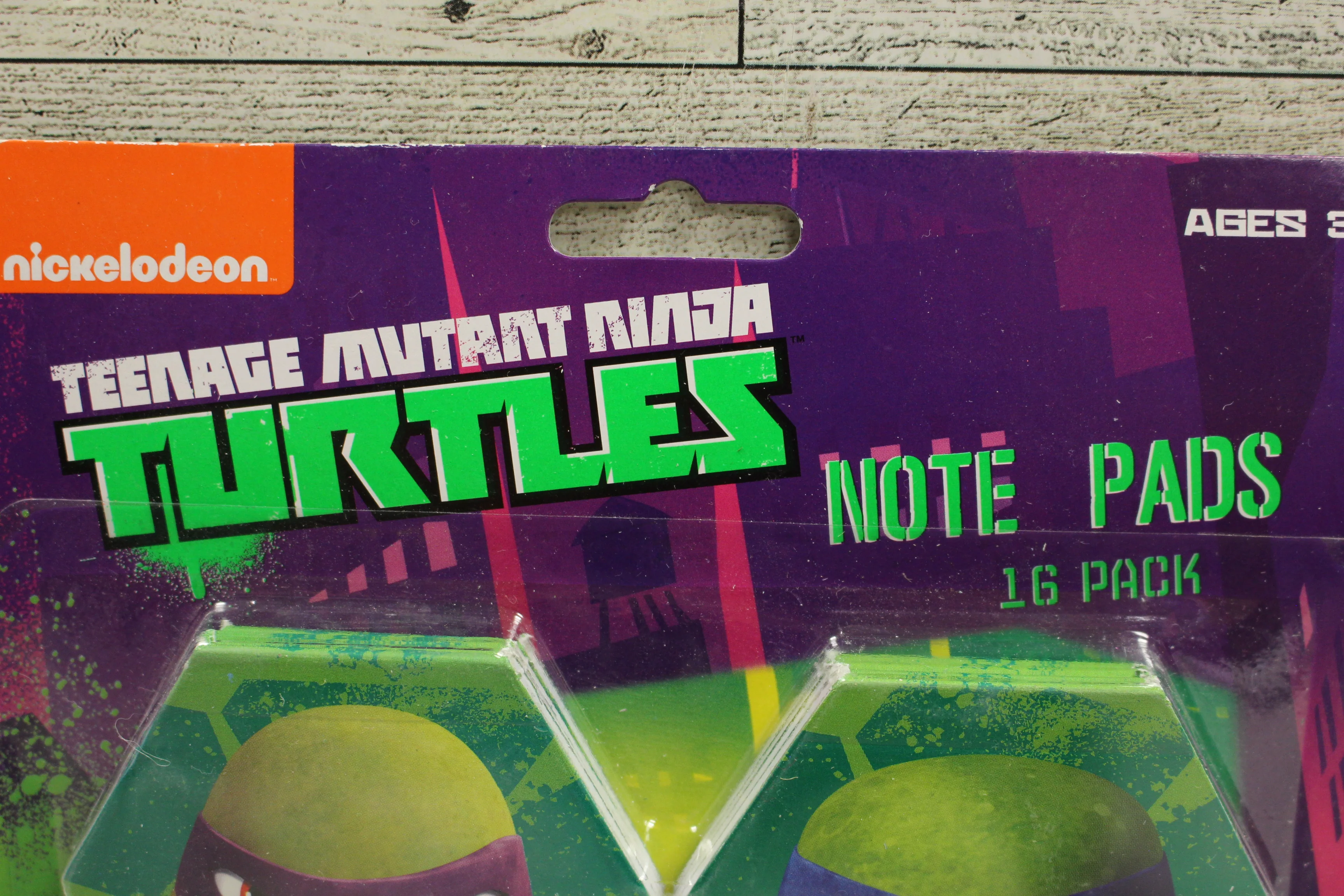 Vintage Teenage Mutant Ninja Turtles Mini Note Pads - Set of 16 - New - Image 3
