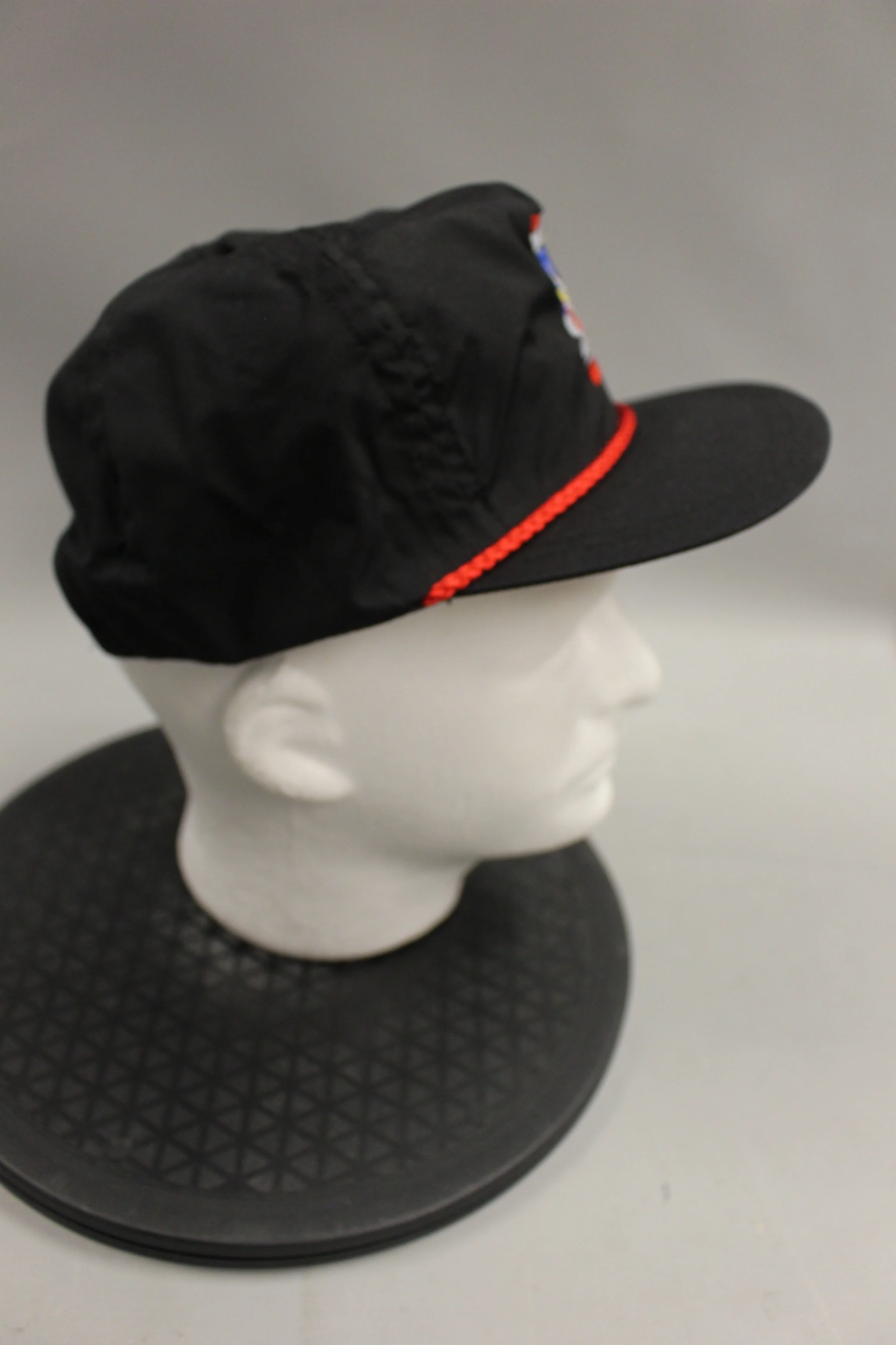 Vintage Texaco Halvoline Grand Prix Of Denver Hat -Red/Black -Used - Image 2