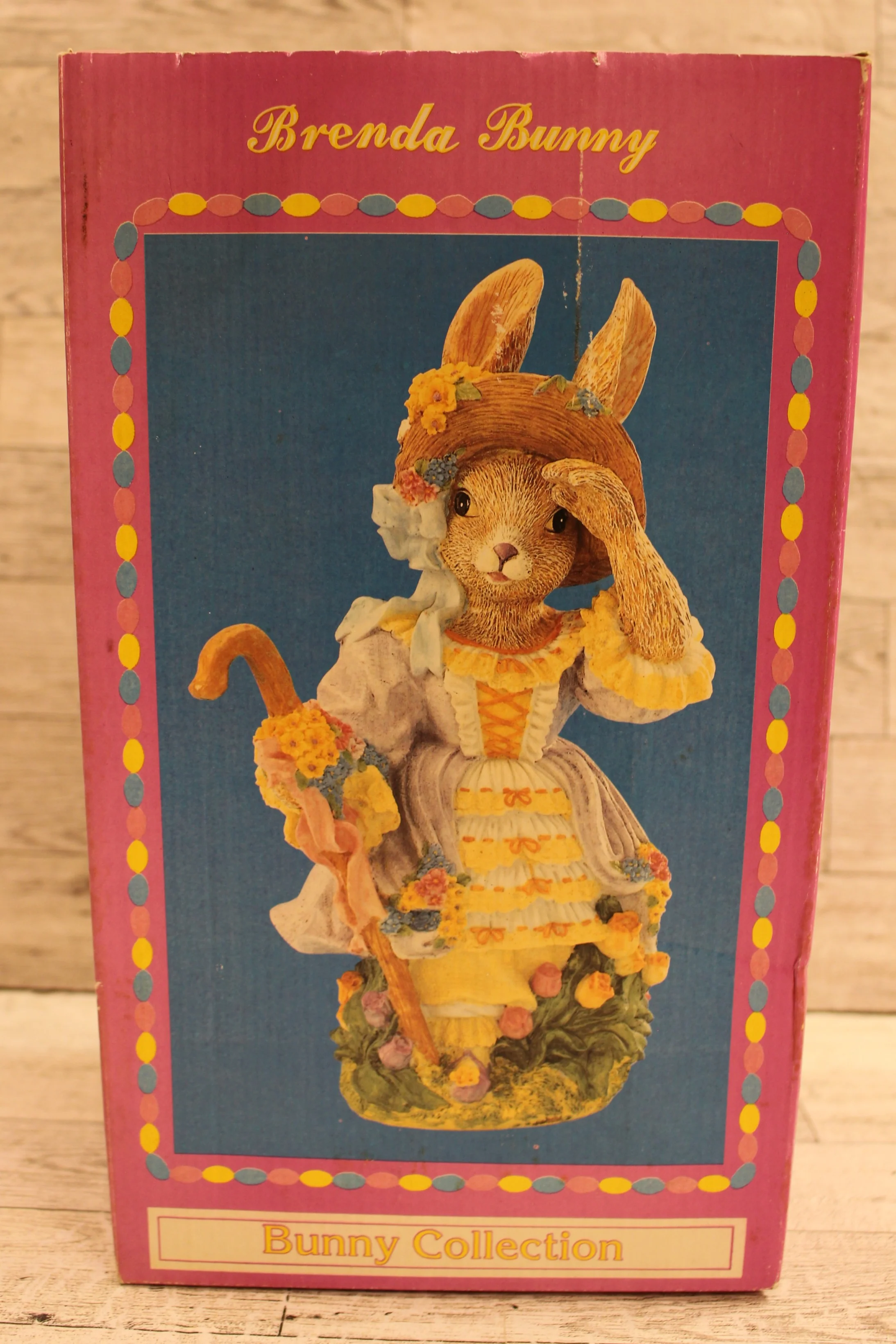 Vintage World Bazaars Brenda Bunny Figurine -12" Tall - Used