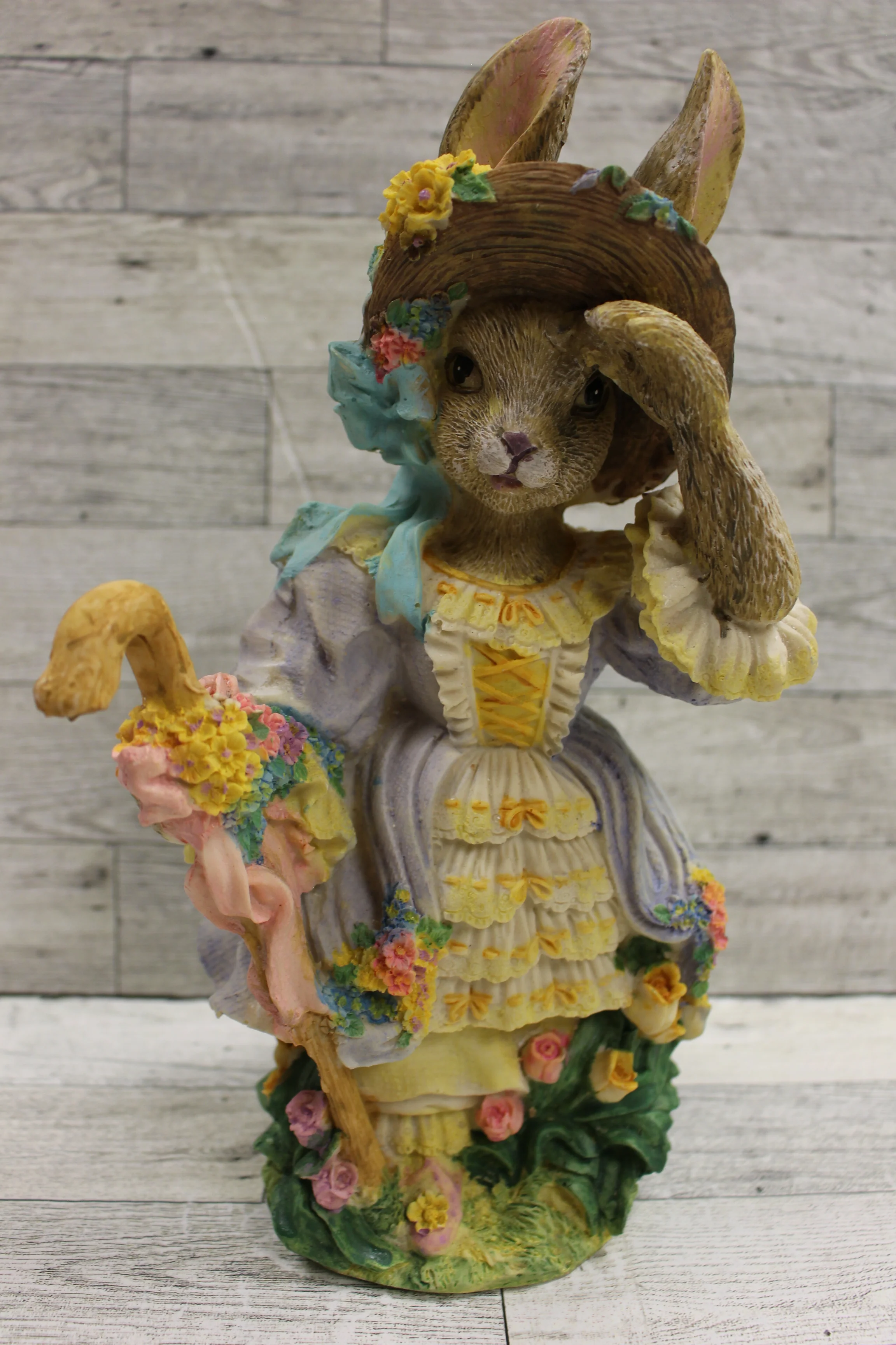 Vintage World Bazaars Brenda Bunny Figurine -12" Tall - Used - Image 2