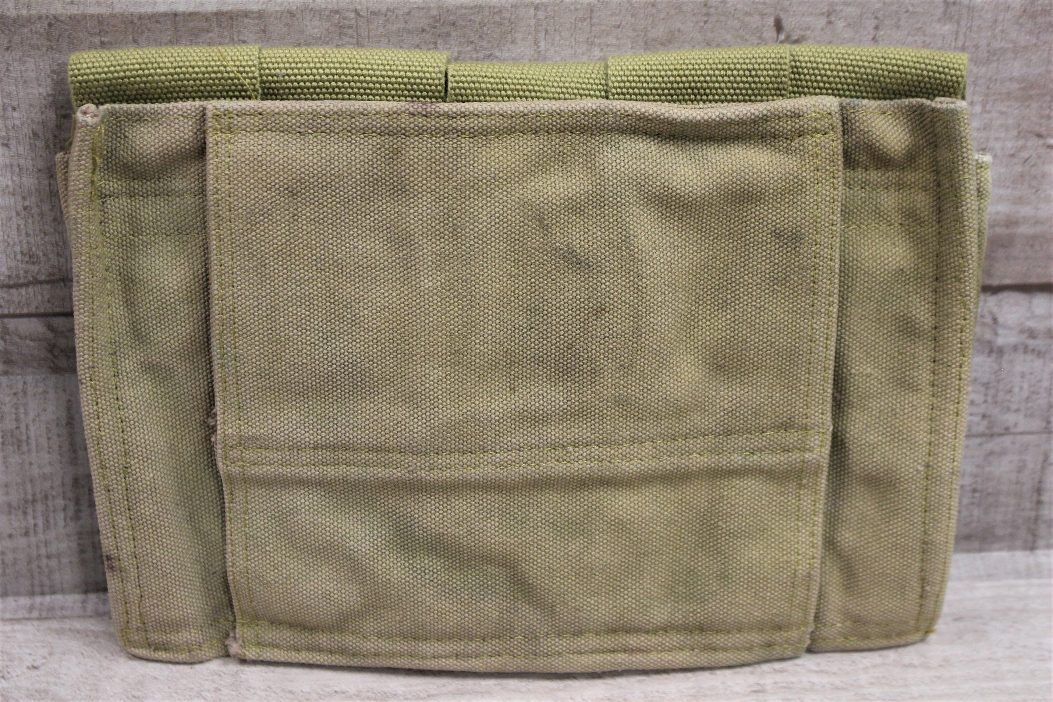 Vintage WWII 5 Mag Pouch Carrier for 20 Round Stick Magazine - Reproduction - Used - Image 2