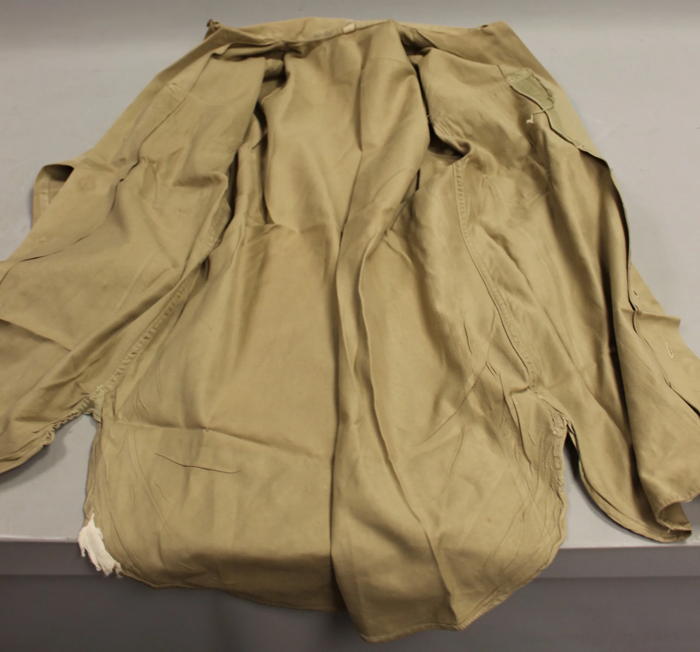 Vintage WWII 5th Army A5 Division Long Sleeve Button Up Shirt - 14.5 x 33 (#1) - Image 5