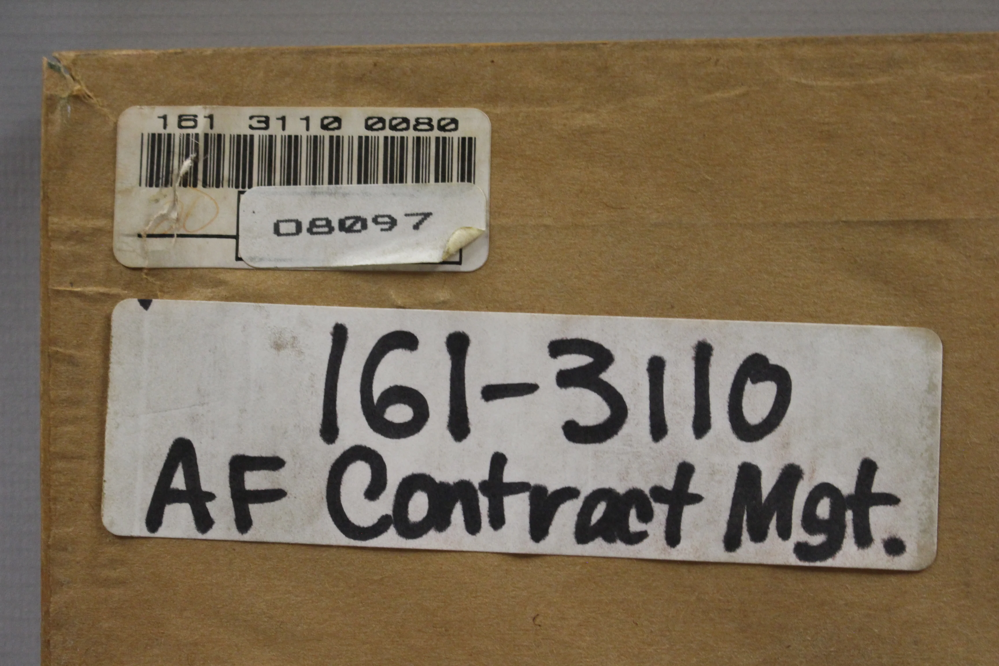 VTG Framed Sand Art Air Force Contract Management Division -Used - Image 4