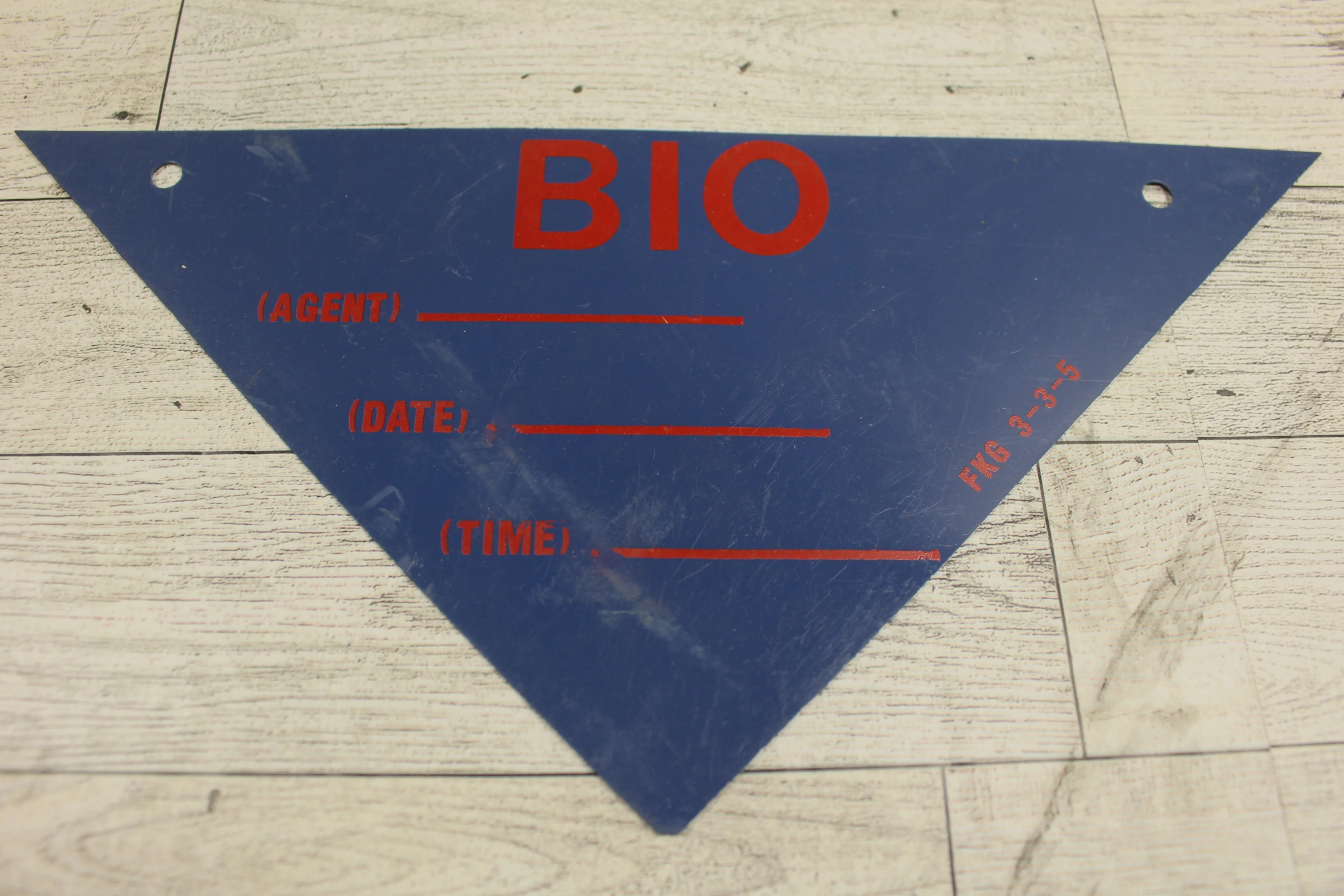 Warning Sign - Bio, Atom, or Gas - You Choose - Image 2
