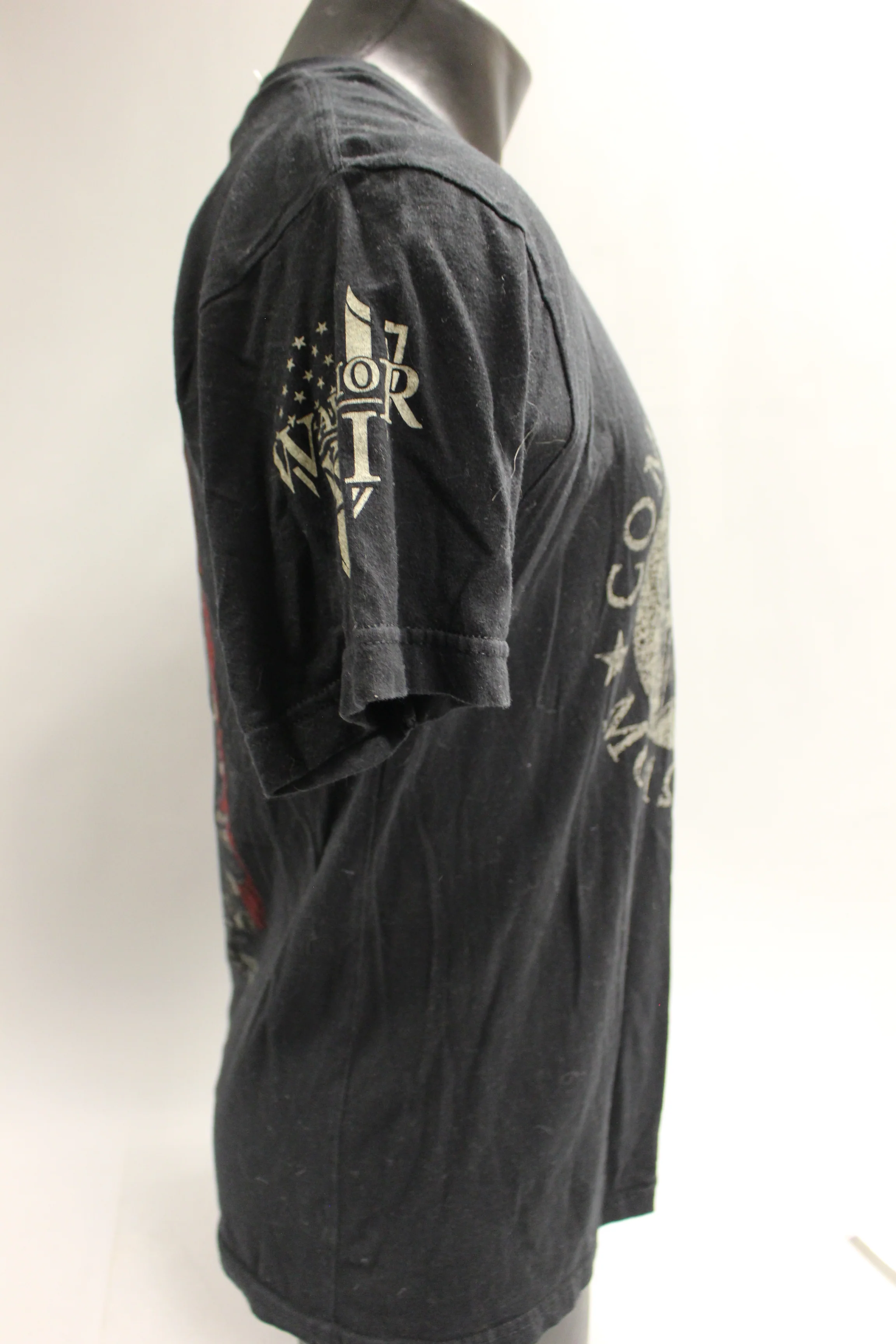 Warrior Apparel Come and Take It Men's Crew Neck T Shirt -Black -Medium -Used - Image 3