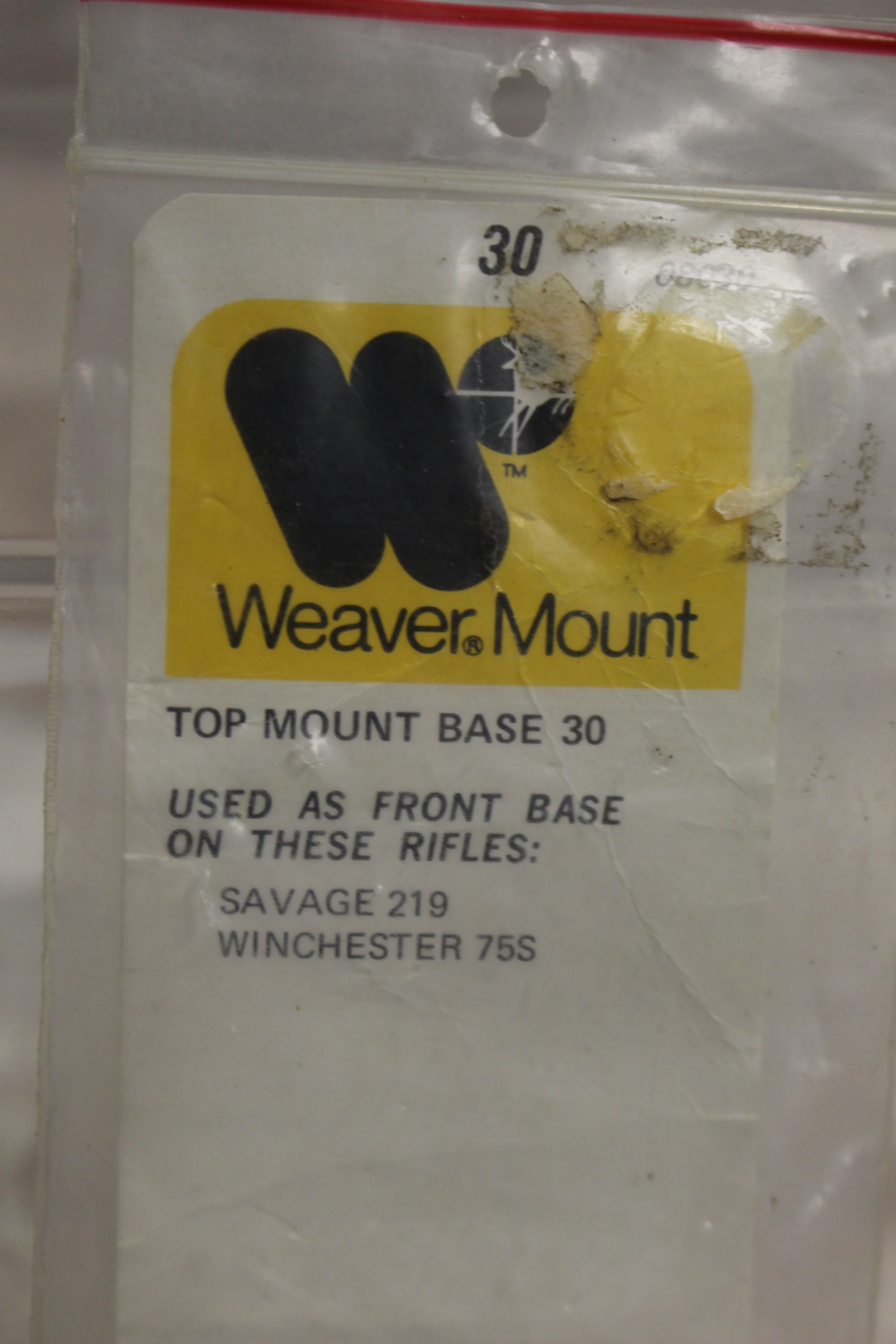 Weaver Mount Top Mount Base 30 -New - Image 2