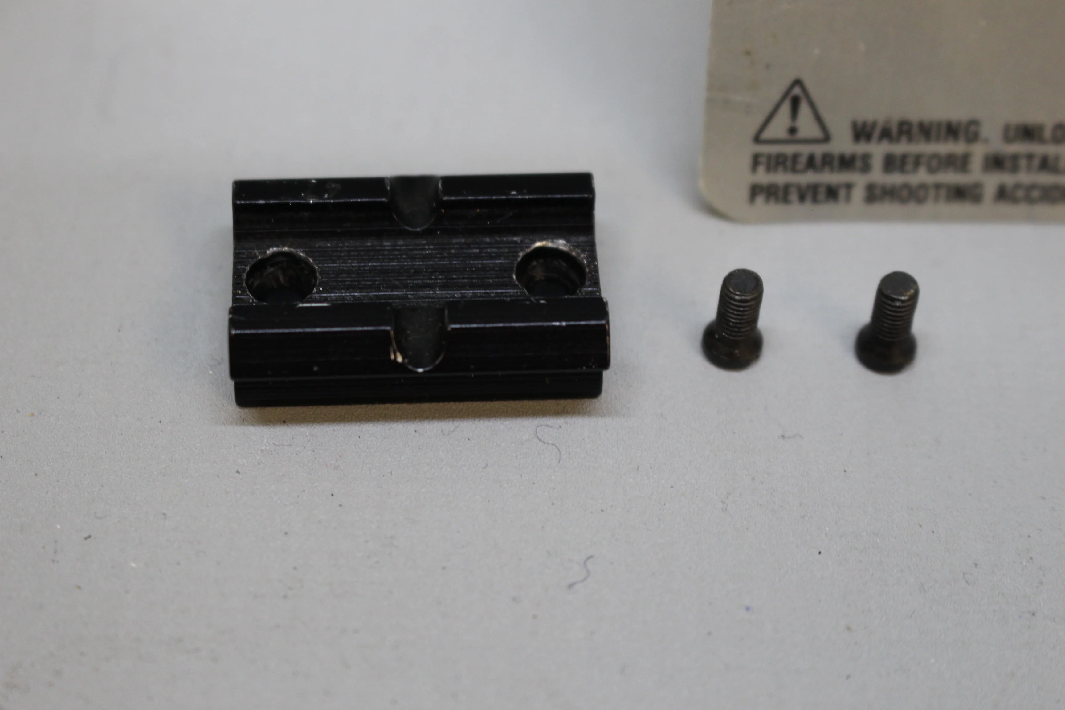 Weaver Top Mount Front Base 47 -Used - Image 2