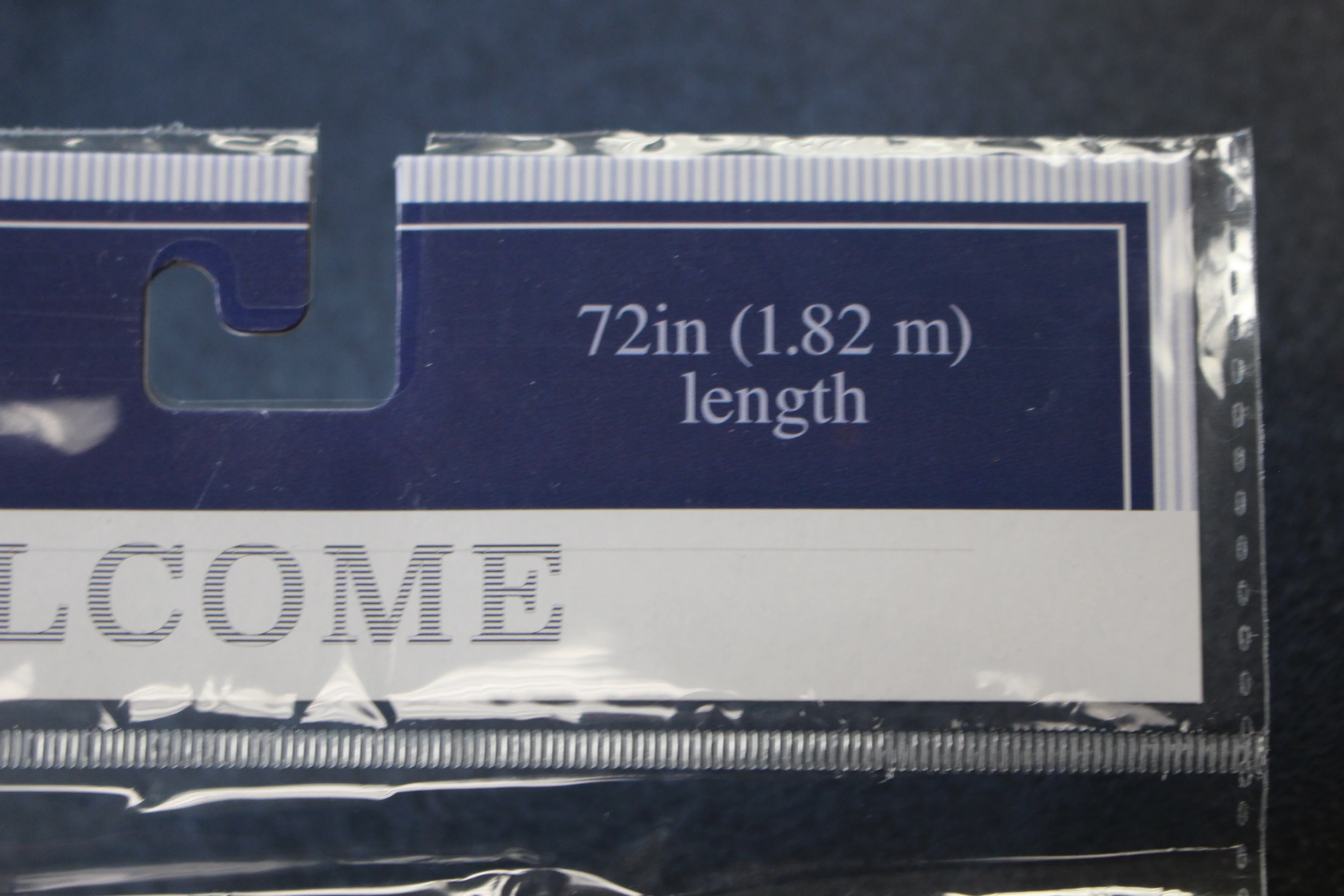 Welcome Striped Hanging Banner - Length: 72" - New - Image 3