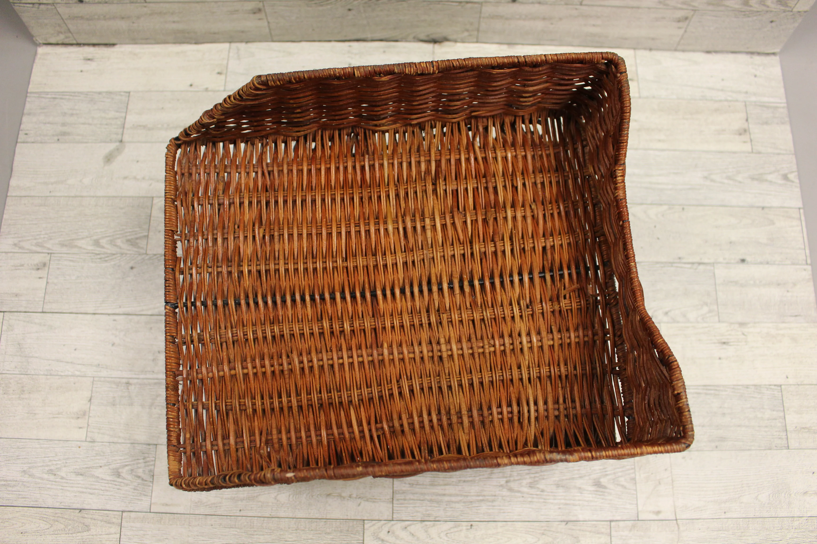 Wicker Double Letter Tray - Used - Image 2