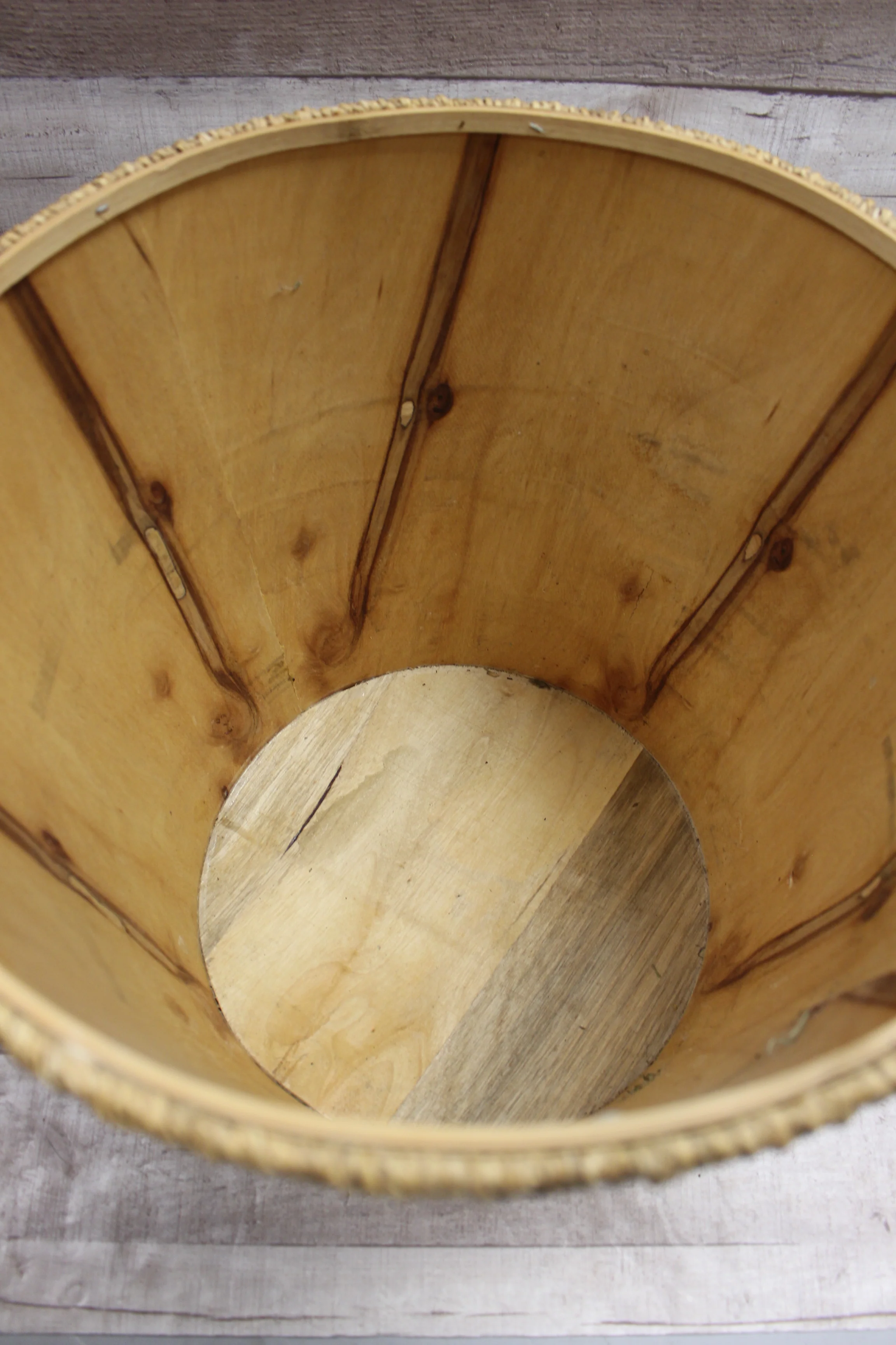 Wicker Trash Can/Basket - New - Image 2