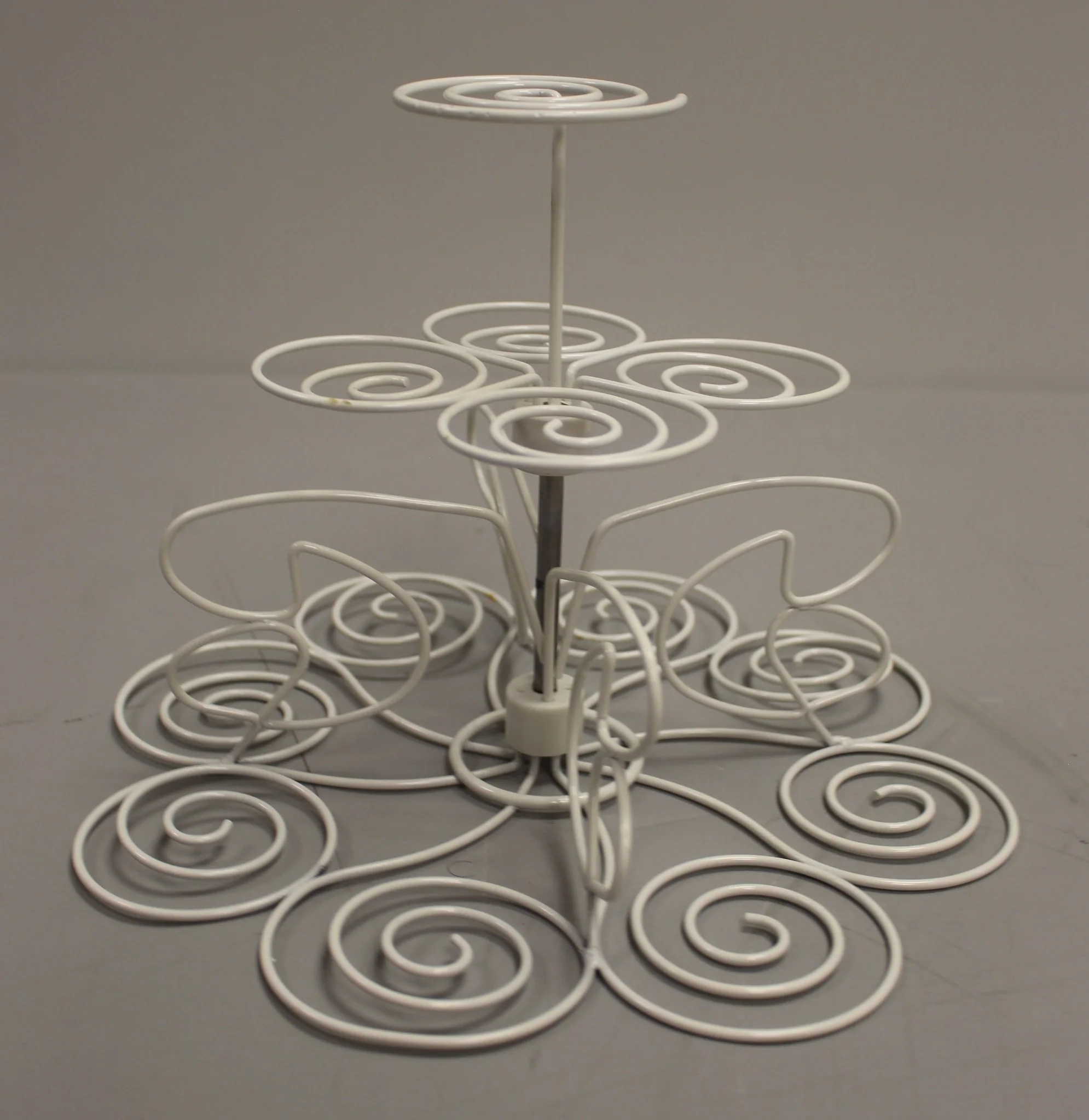Wilton White Metal Cupcake & Dessert Stand - Used