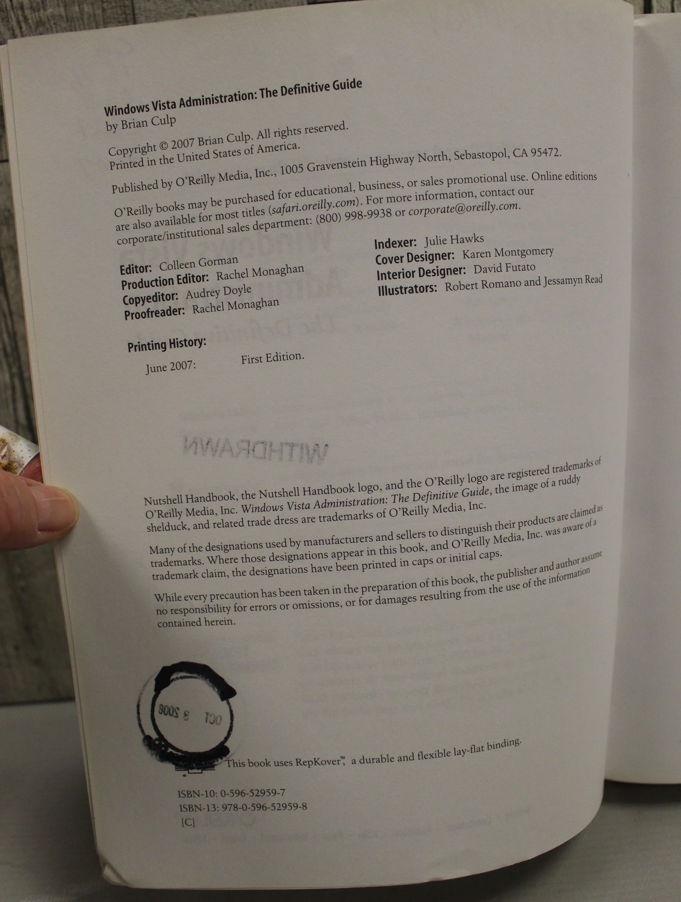 Windows Vista Administration: The Definitive Guide - Brian Culp - Image 4