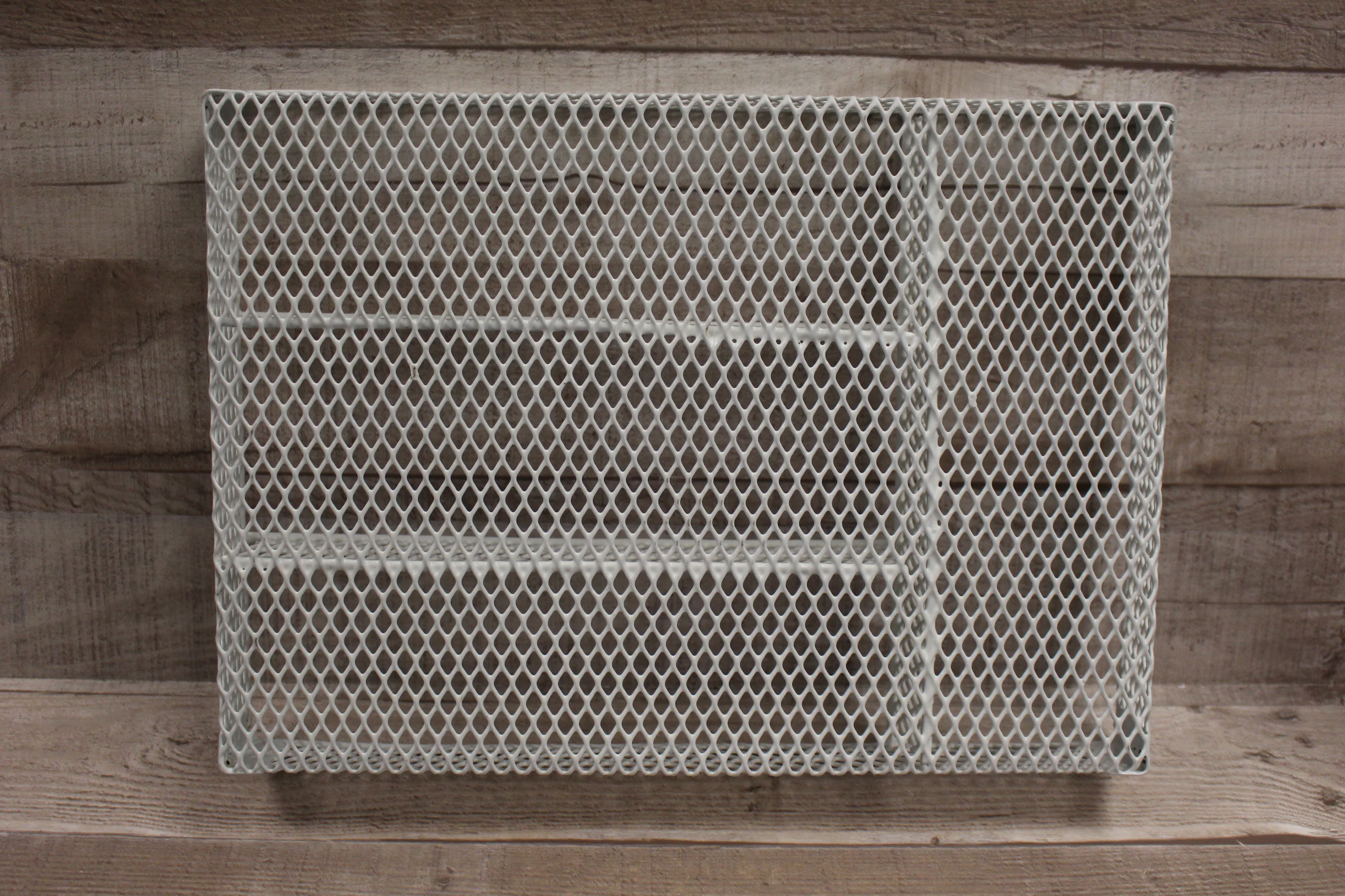 Wire Mesh Desk Drawer Organizer - 4 dividers - White - Used - Image 2