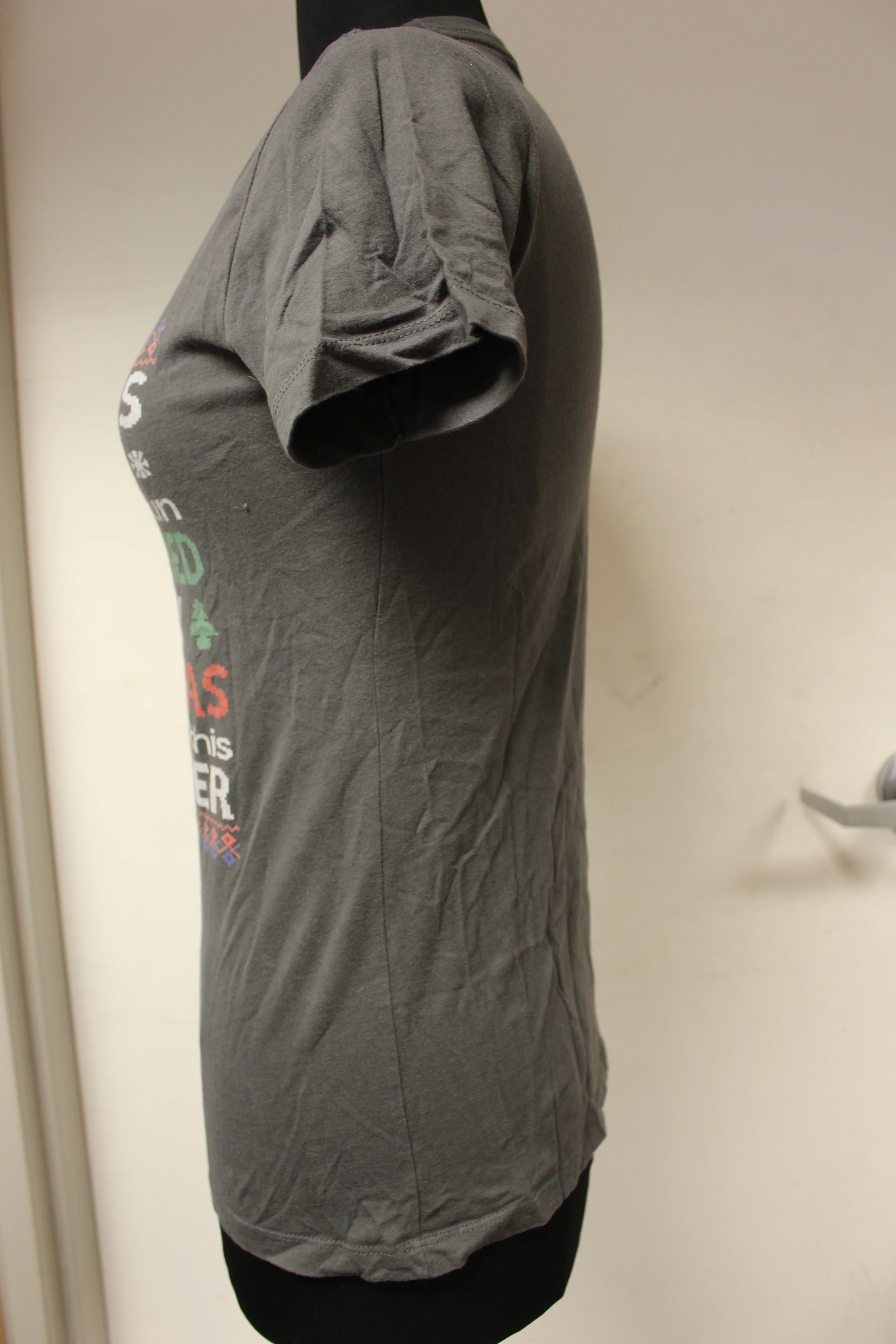 Women's Next Level Nobody's Walking Out This Christmas T-Shirt - Medium - Used - Image 4