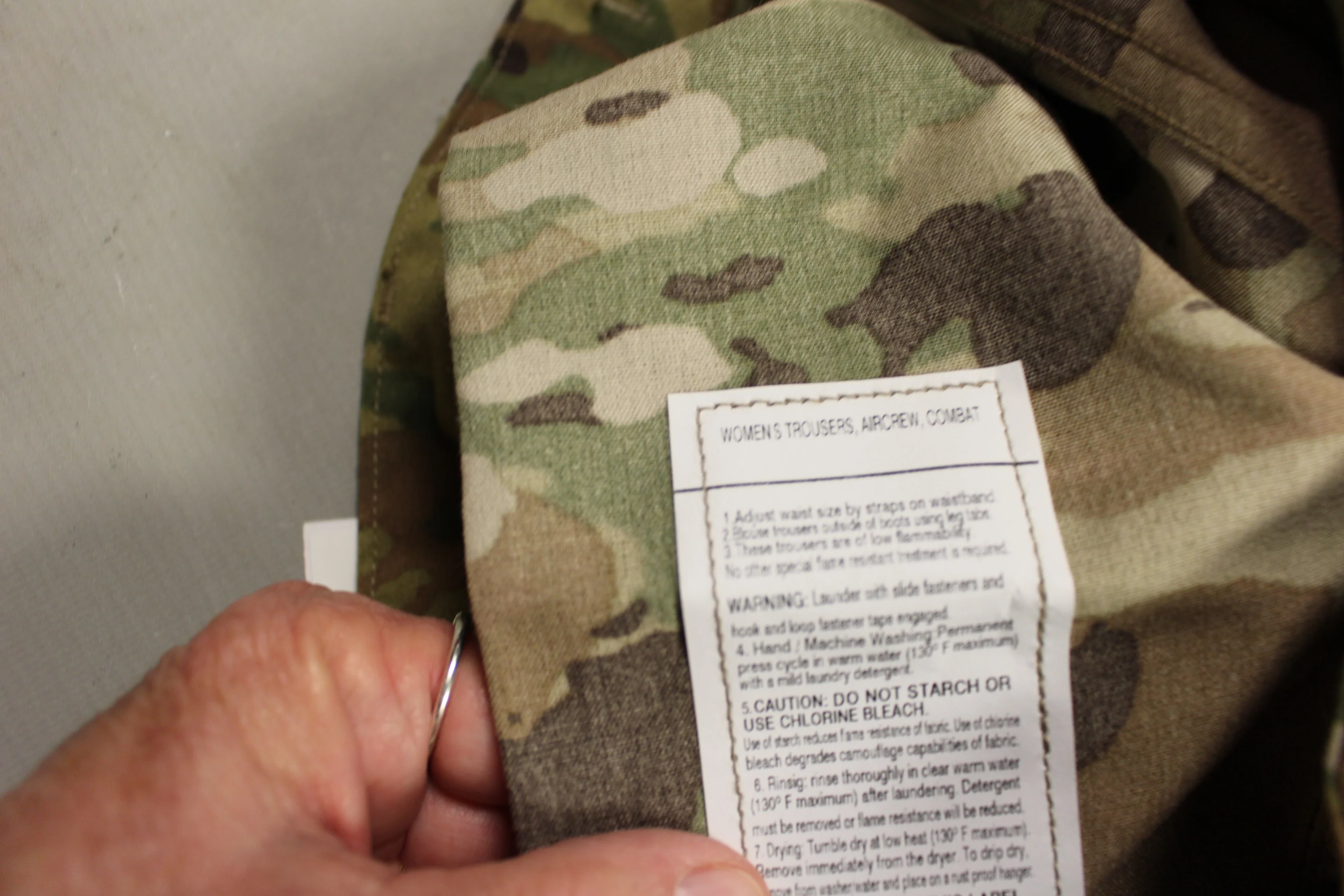 Women's OCP Aircrew Combat Trousers - Med Reg -Unisex Config - New - Image 3