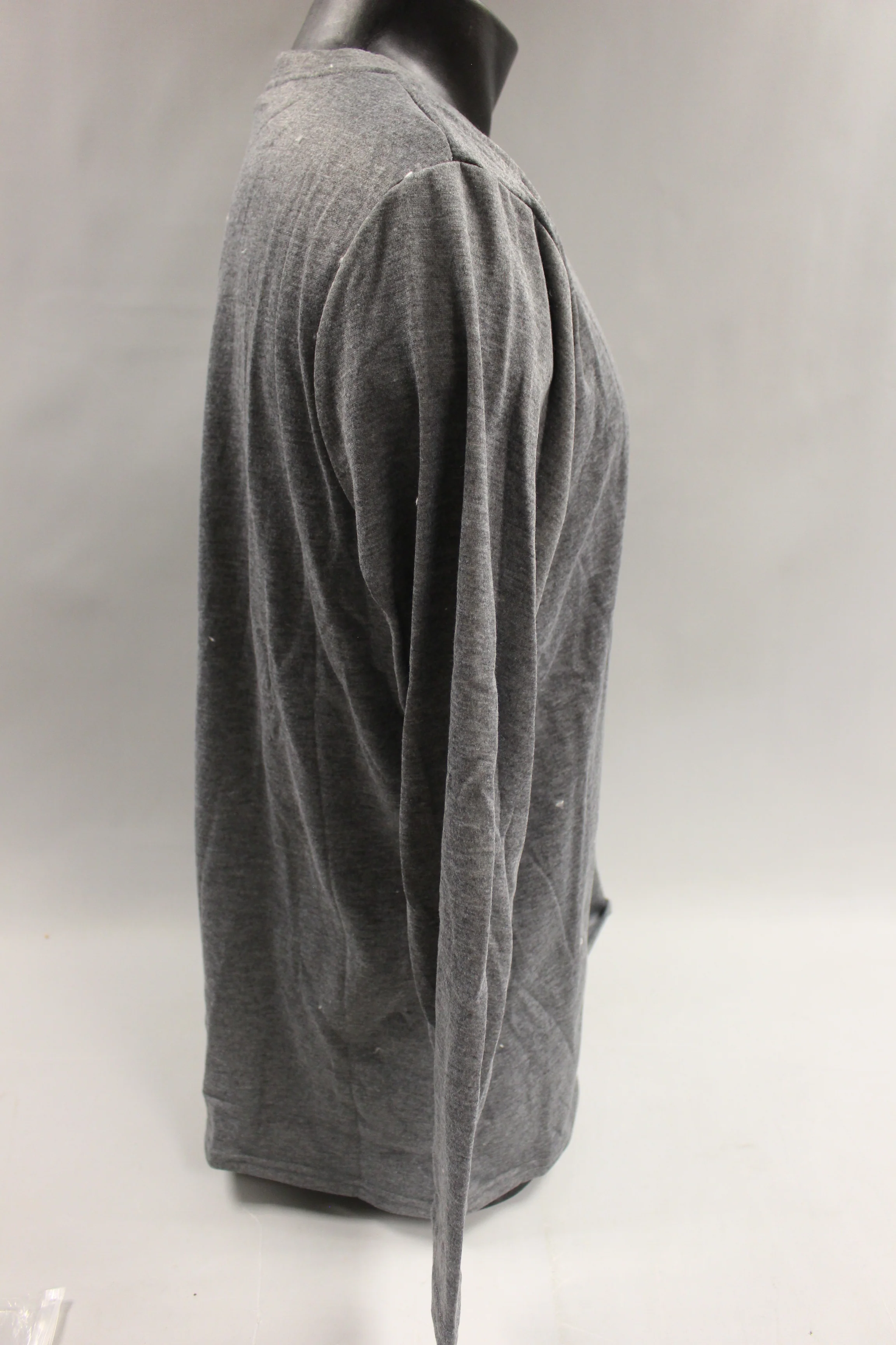 Women's Soft Pullover Long Sleeve Sweatshirt - Size XXL - Grey - New - Image 3