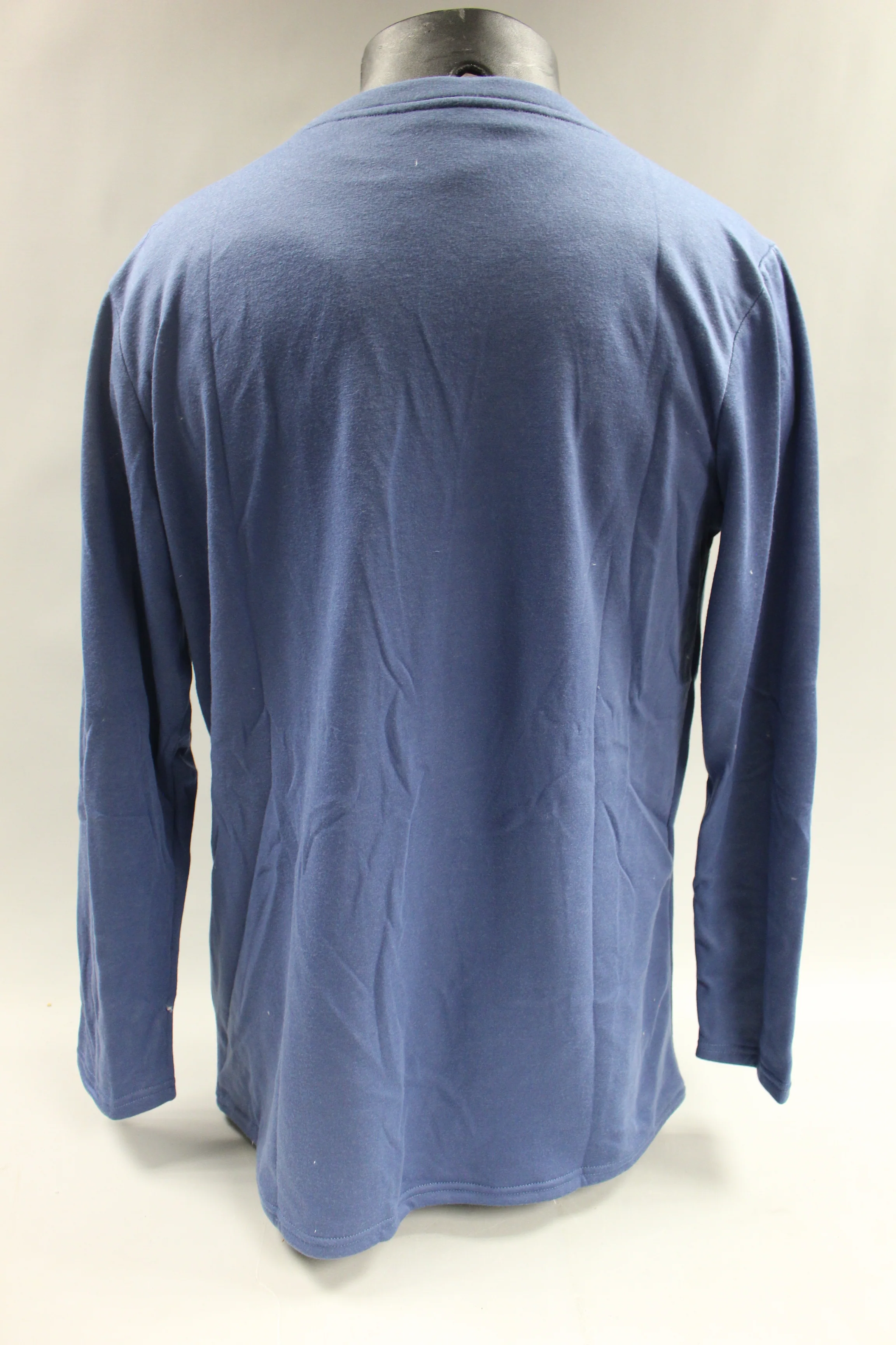 Women's Soft Pullover Long Sleeve Sweatshirt - Size XXLarge - Blue - New - Image 4
