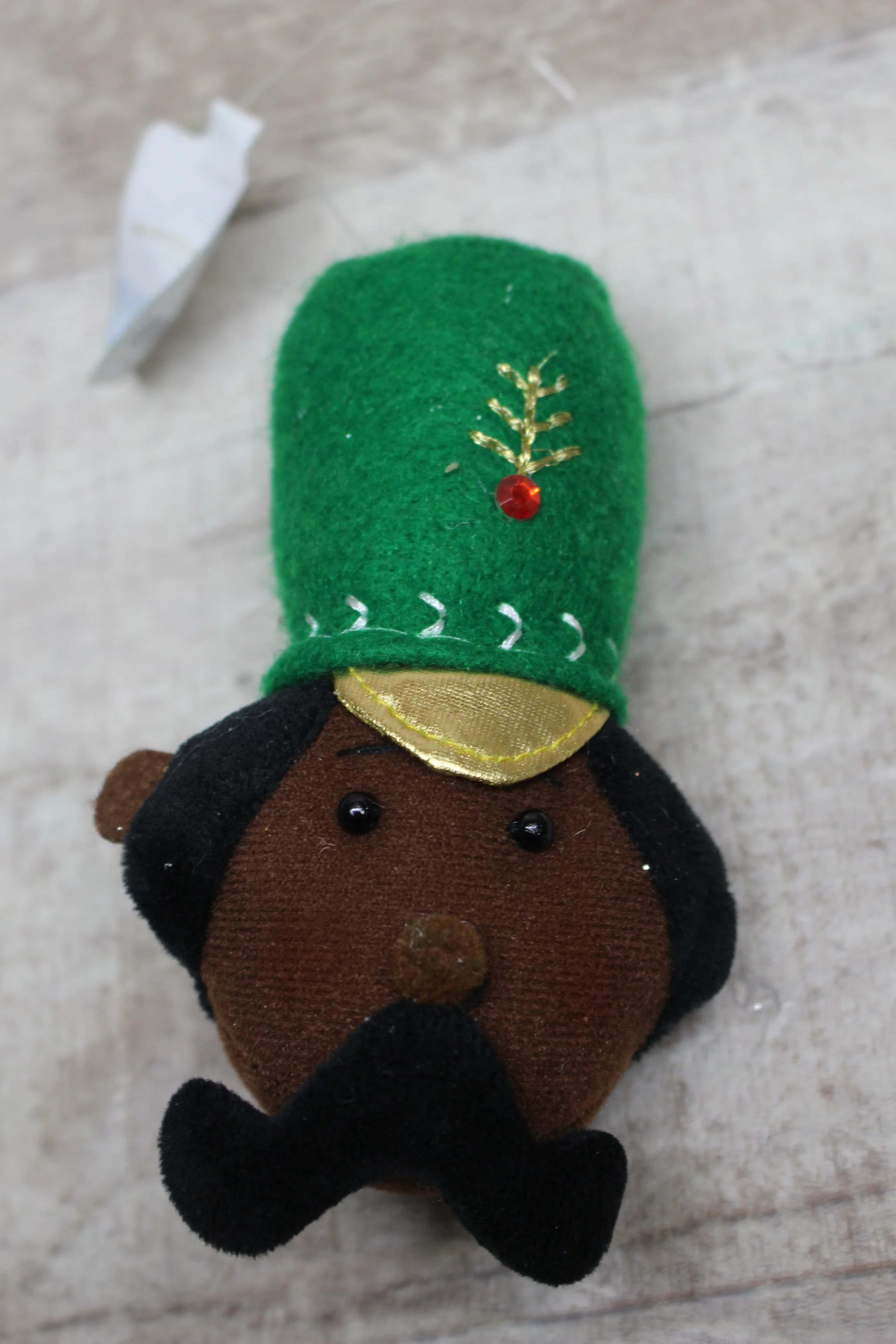 Wondershop By Target Black Nutcracker Ornament -New