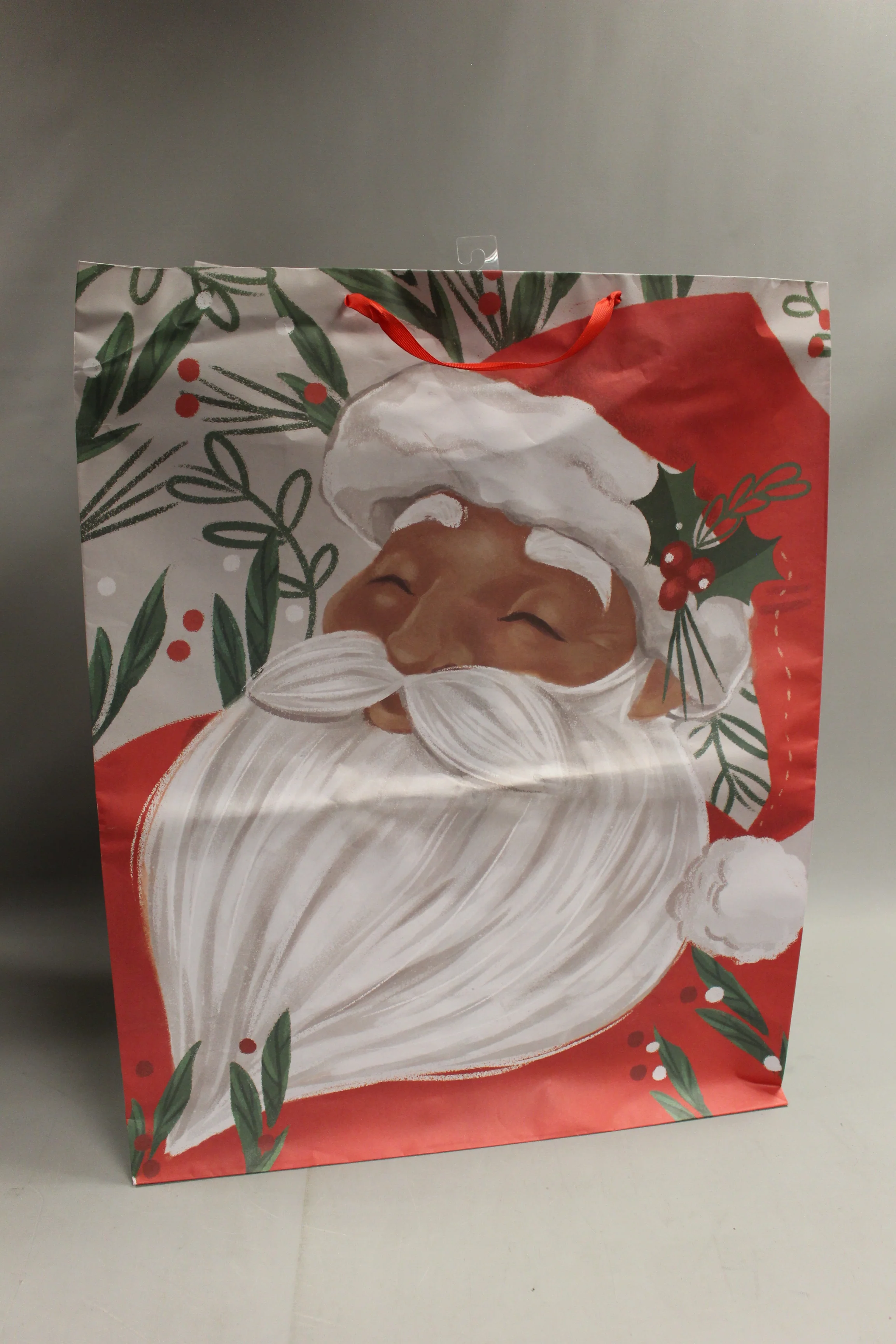 Wondershop By Target Black Santa Claus Gift Bag -New