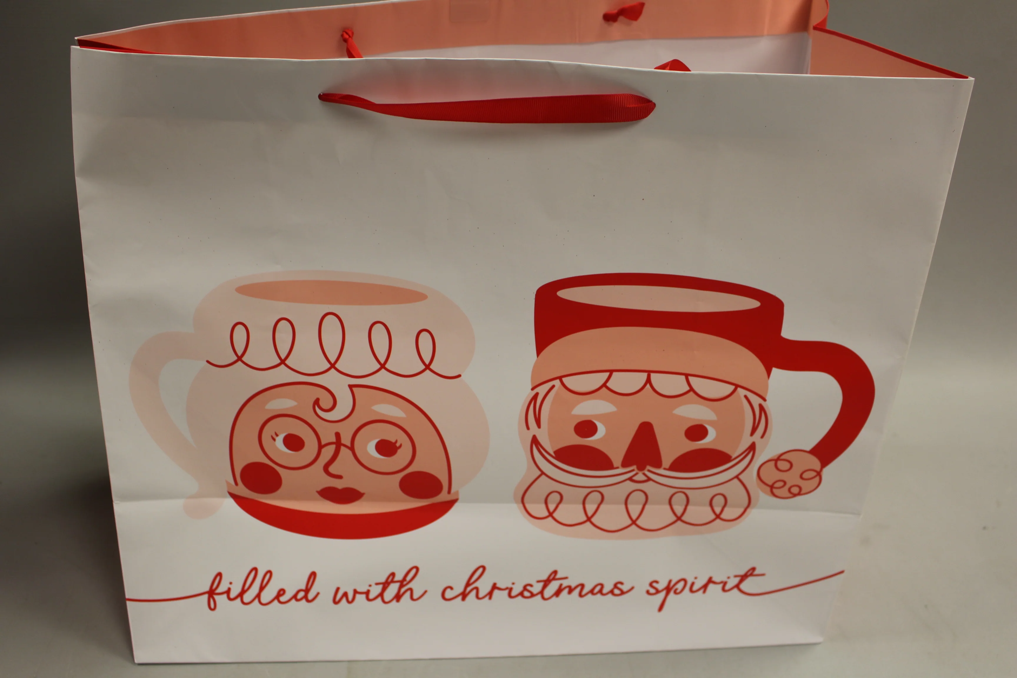 Wondershop By Target Filled With Christmas Spirits Gift Bag -New
