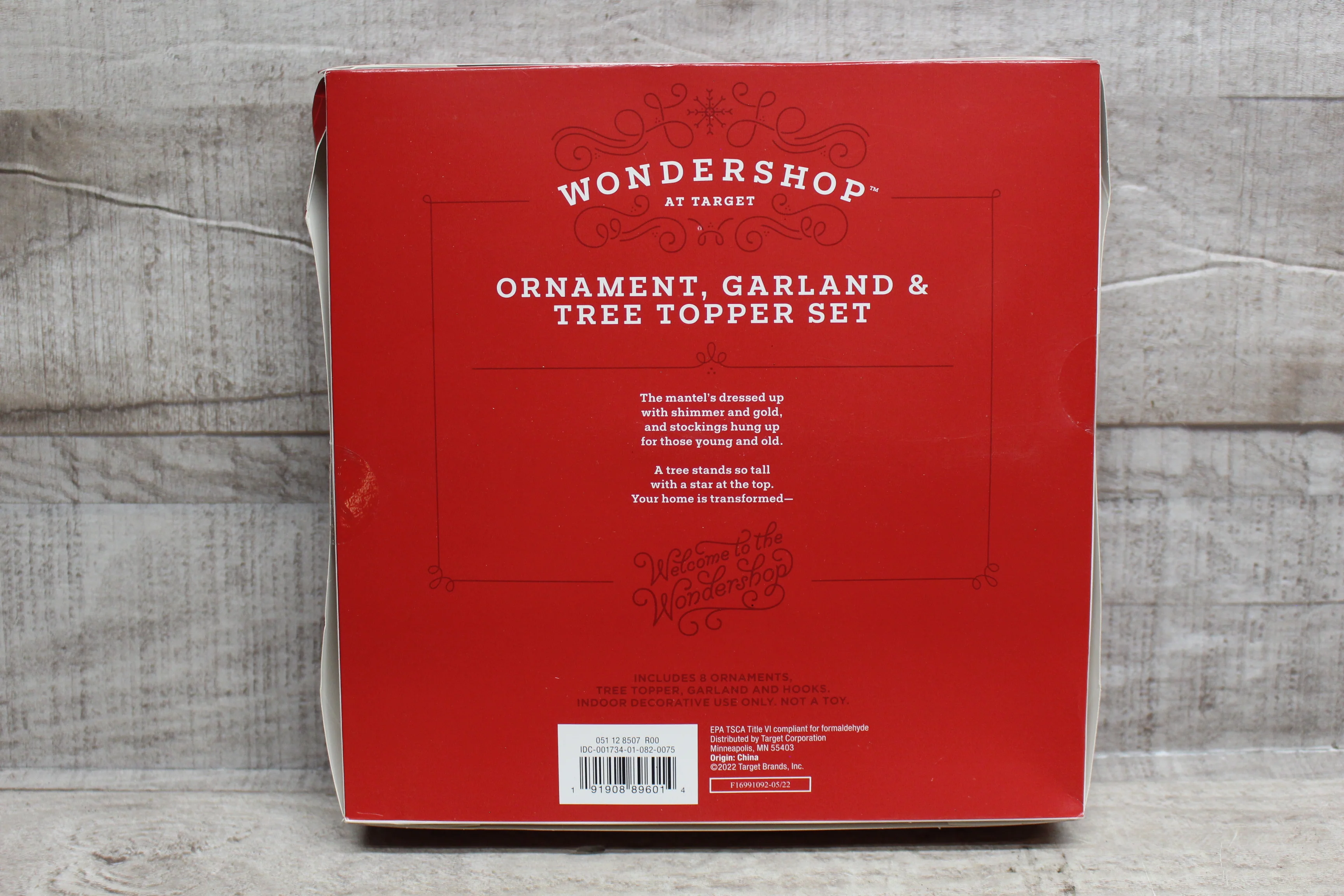 Wondershop By Target Ornament, Garland and Tree Topper Set -New - Image 2