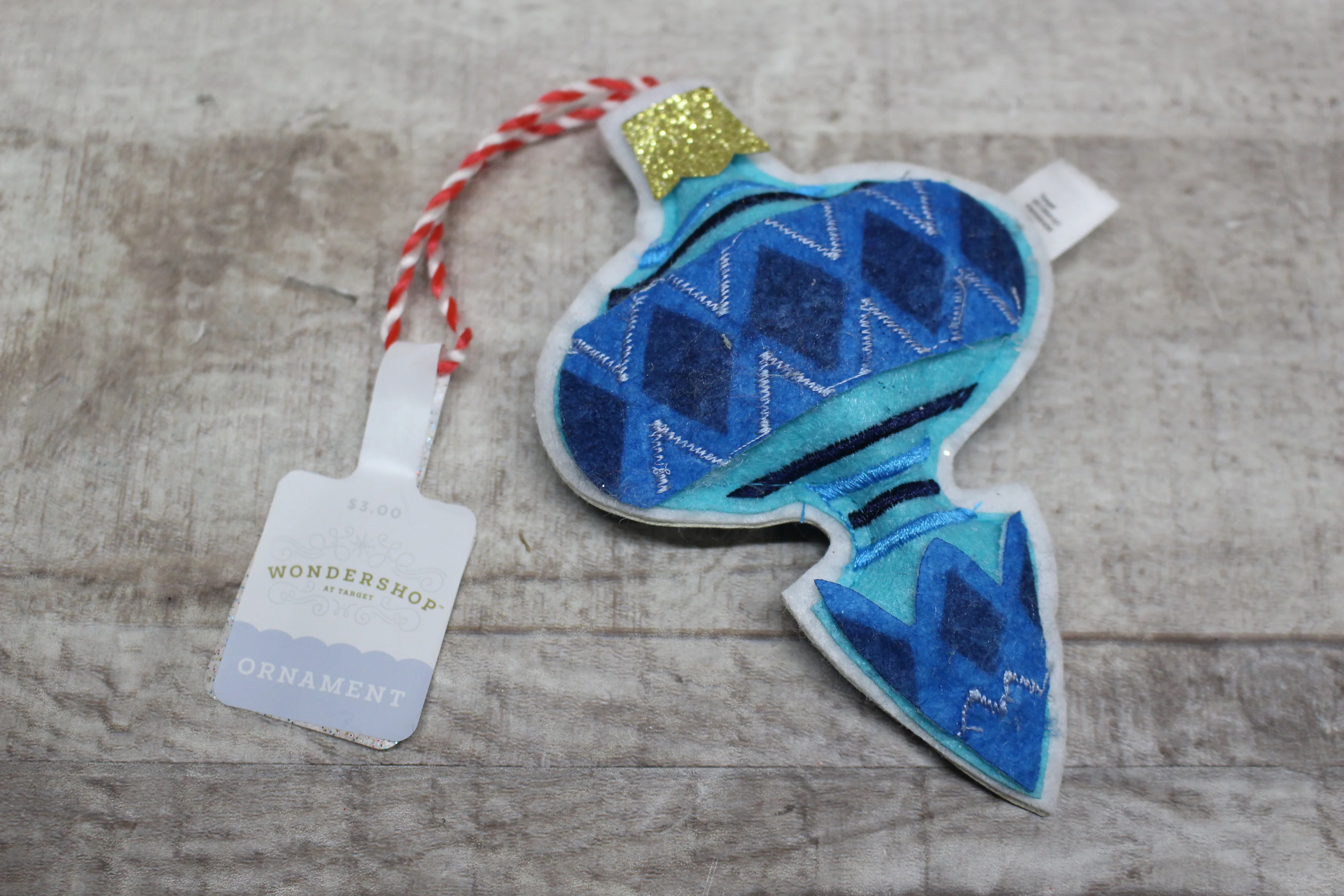 Wondershop By Target Soft Pointed Ornament -New