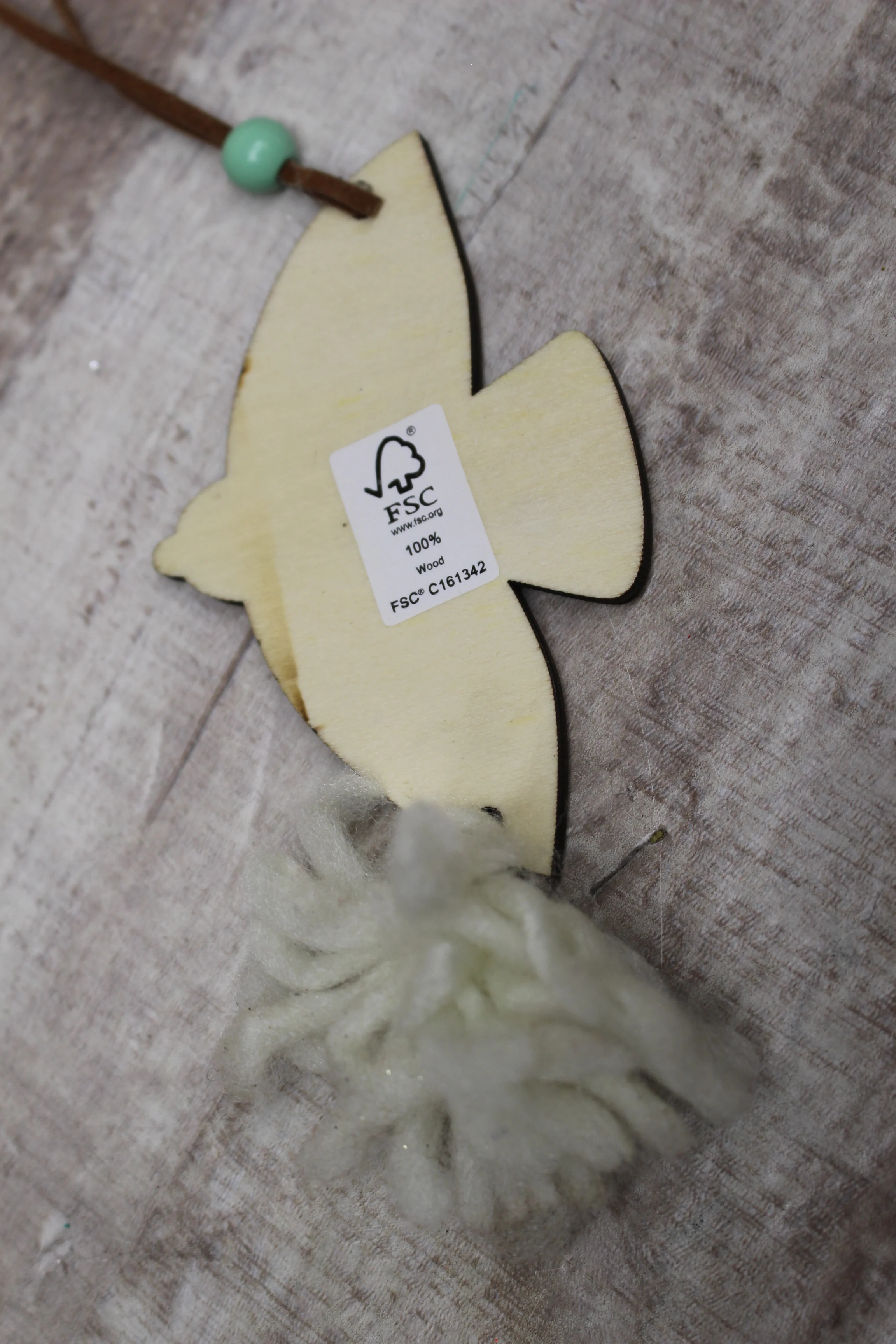 Wondershop By Target Wooden Dove Ornament -New - Image 2