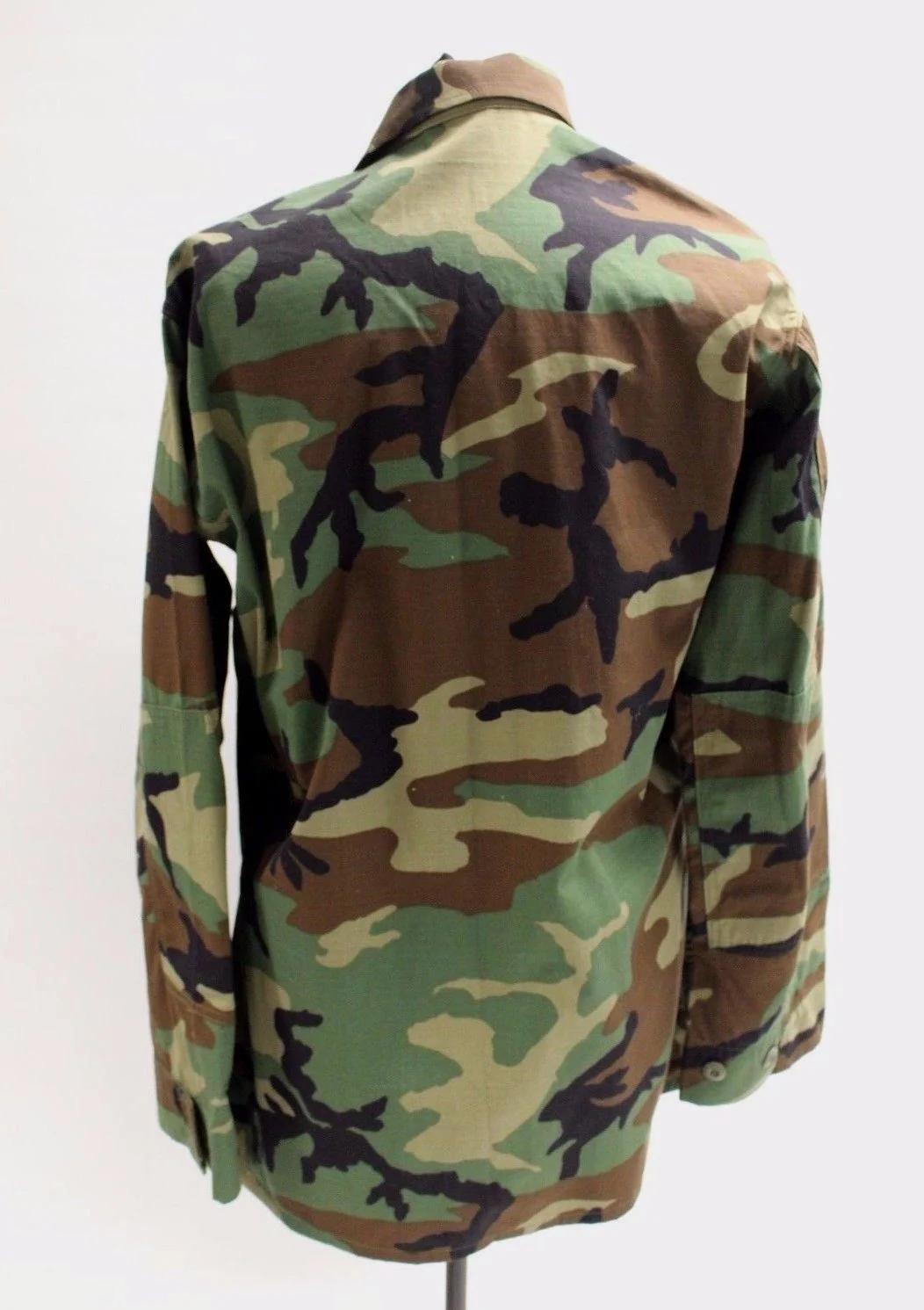 US Army BDU Woodland Ripstop Combat Coat - Medium Long - 8415-01-390-8549 - New - Image 2