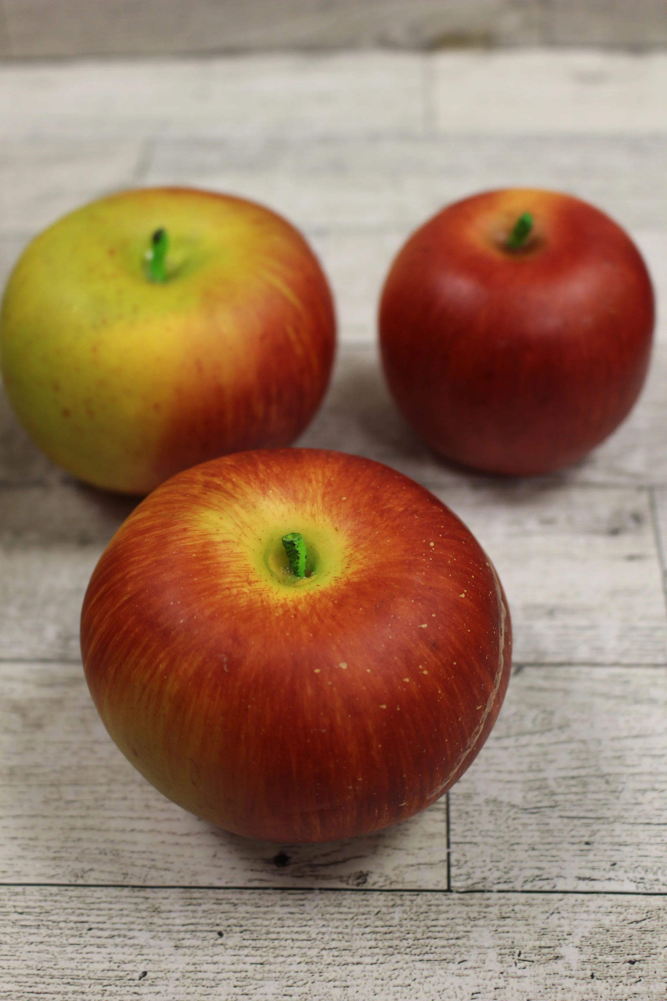 Woven Wicker Basket with Apples & Leaves - Fall Decoration - Used - Image 6