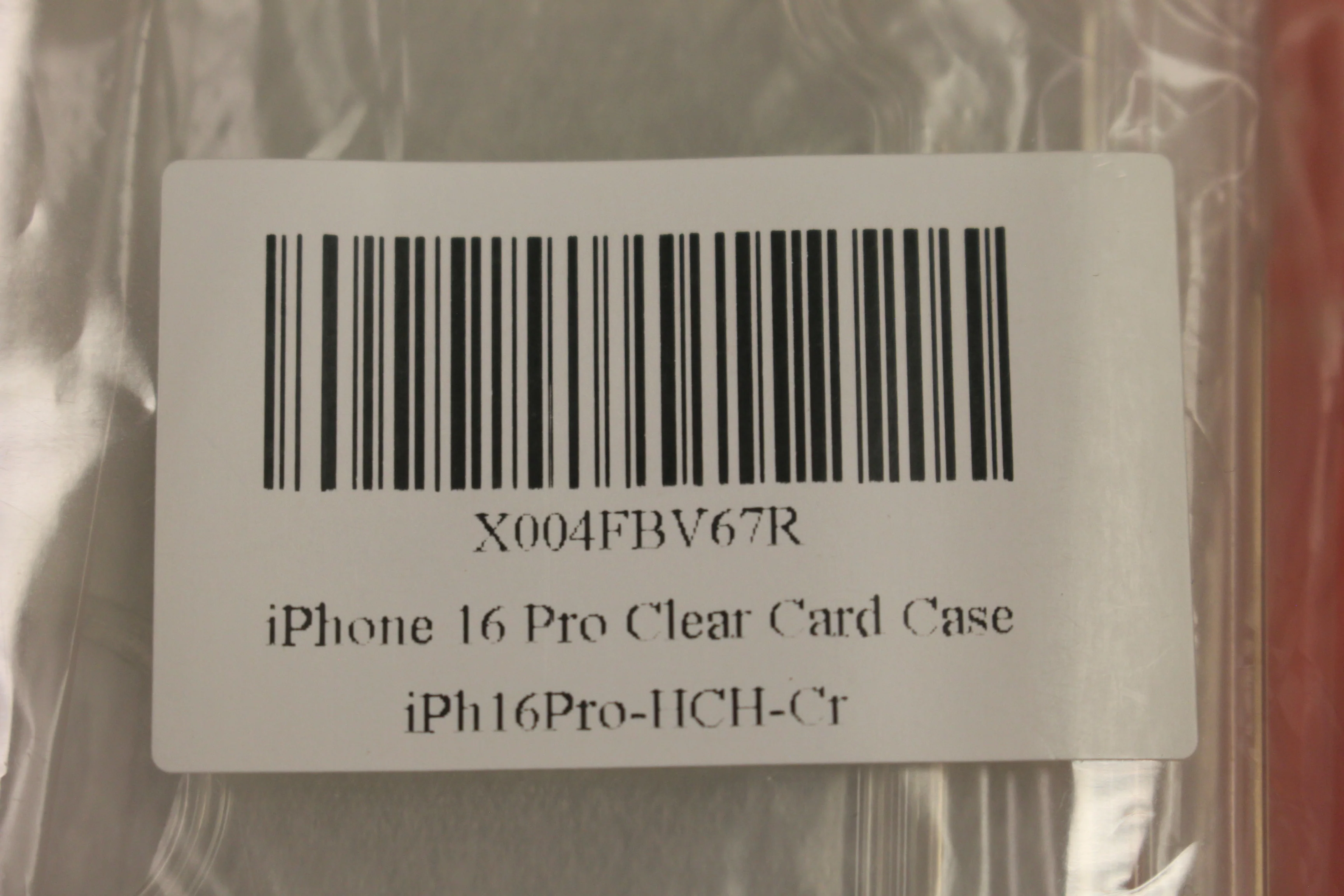 Wuwedo for iPhone 16 Clear Card Case - New - Image 4