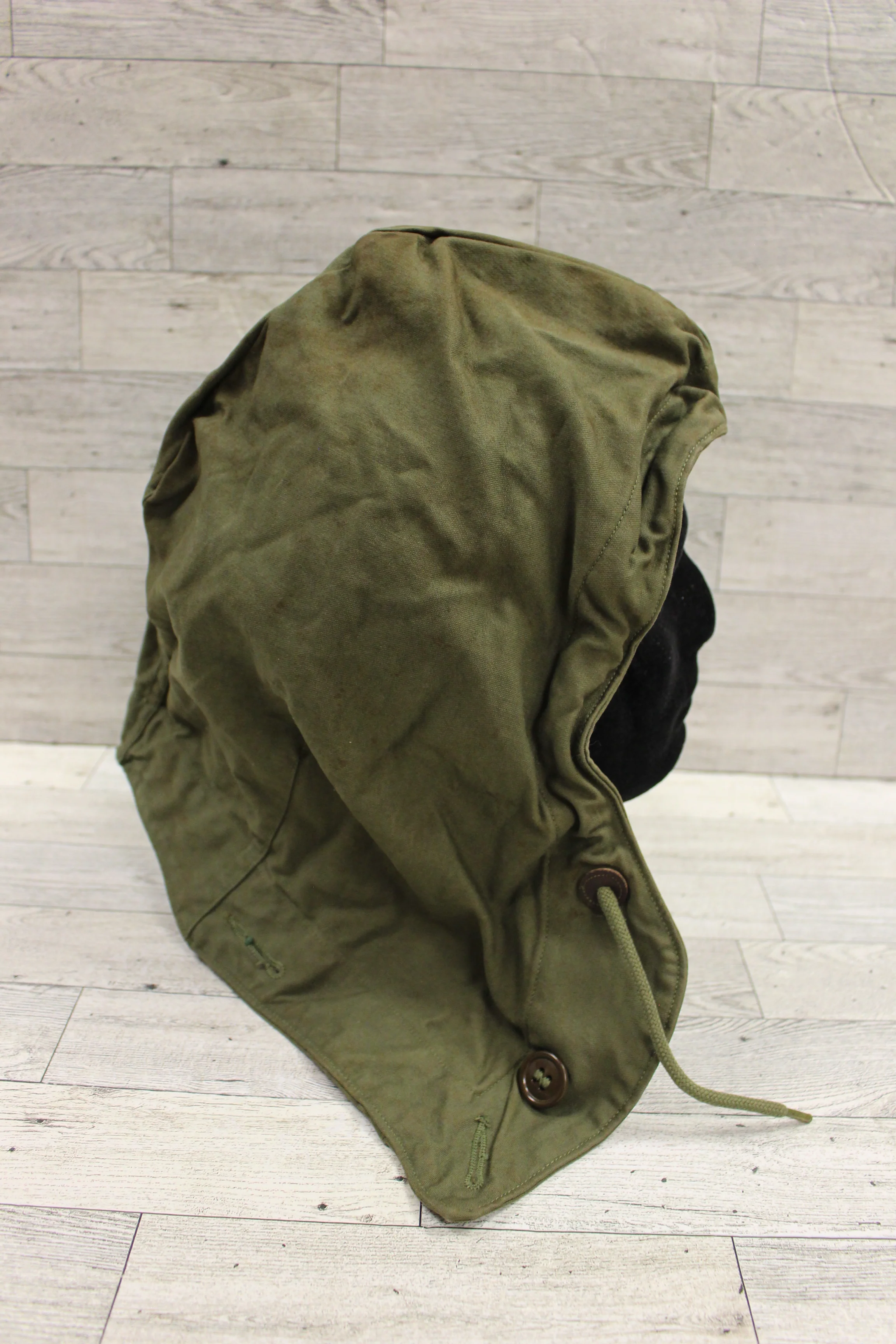 WWII M-1943 Hood for Filed Jacket - Used - Image 2
