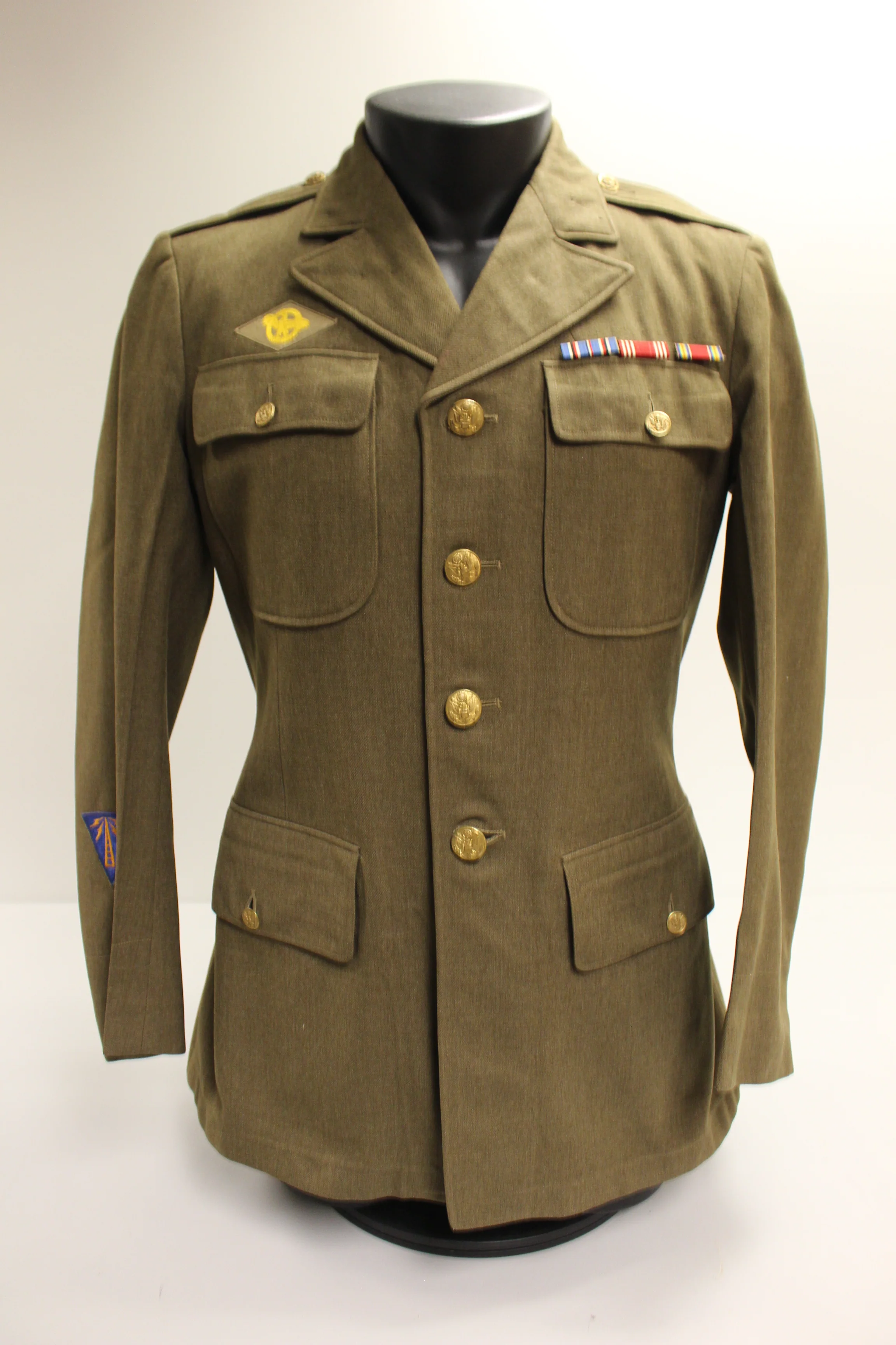 WWII US Army Enlisted Dress Coat Jacket - Used