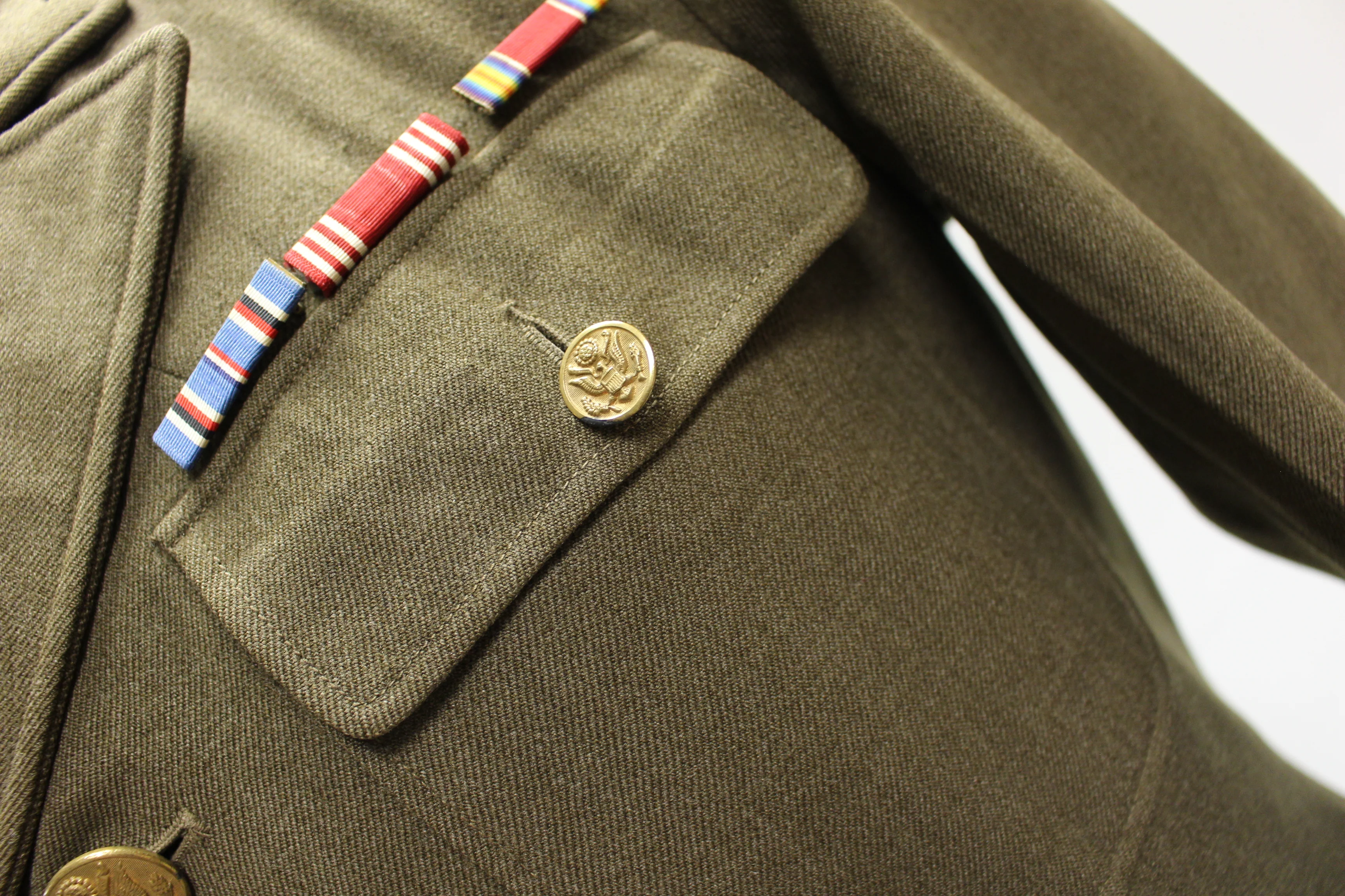 WWII US Army Enlisted Dress Coat Jacket - Used - Image 5