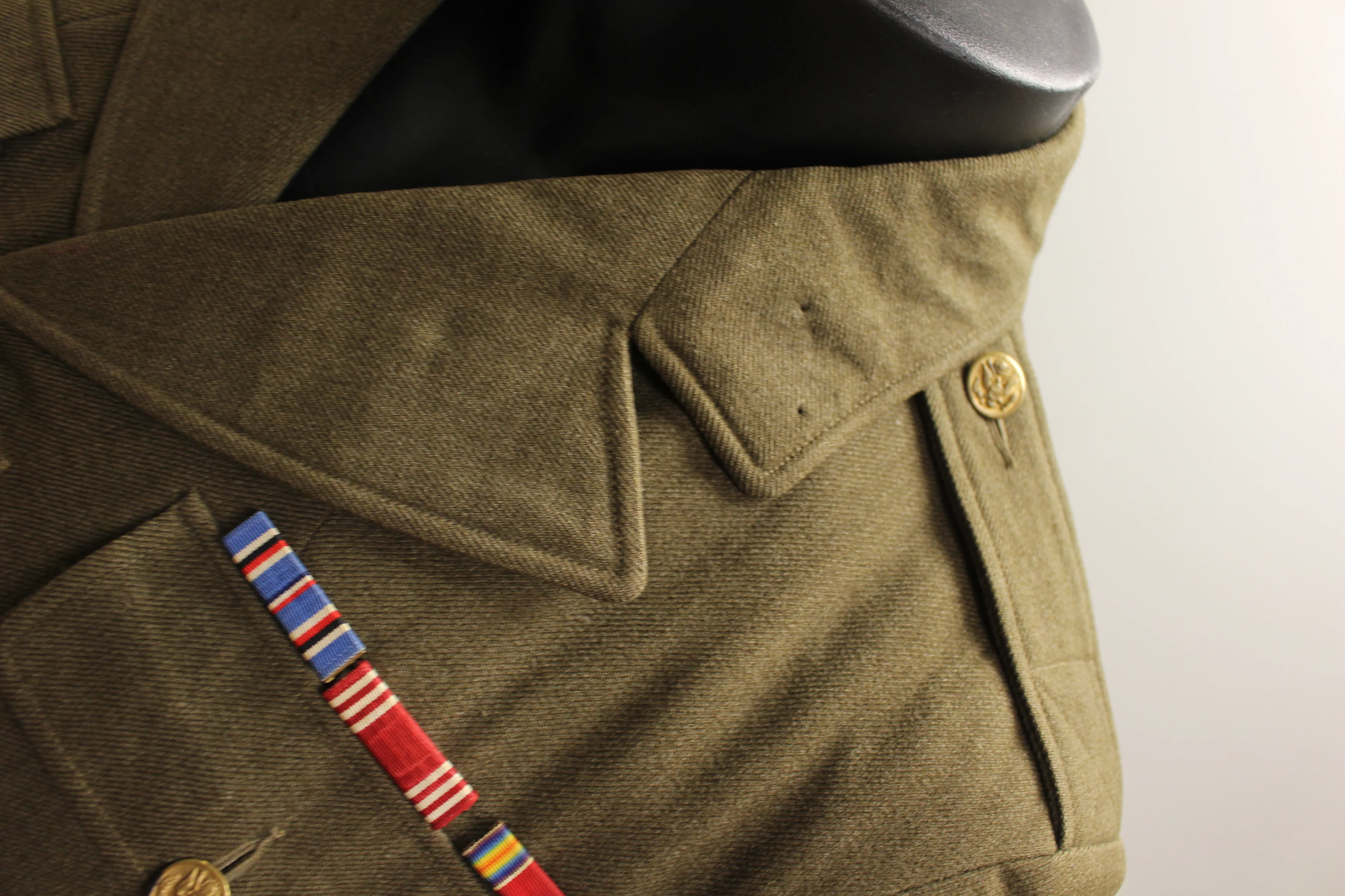 WWII US Army Enlisted Dress Coat Jacket - Used - Image 8