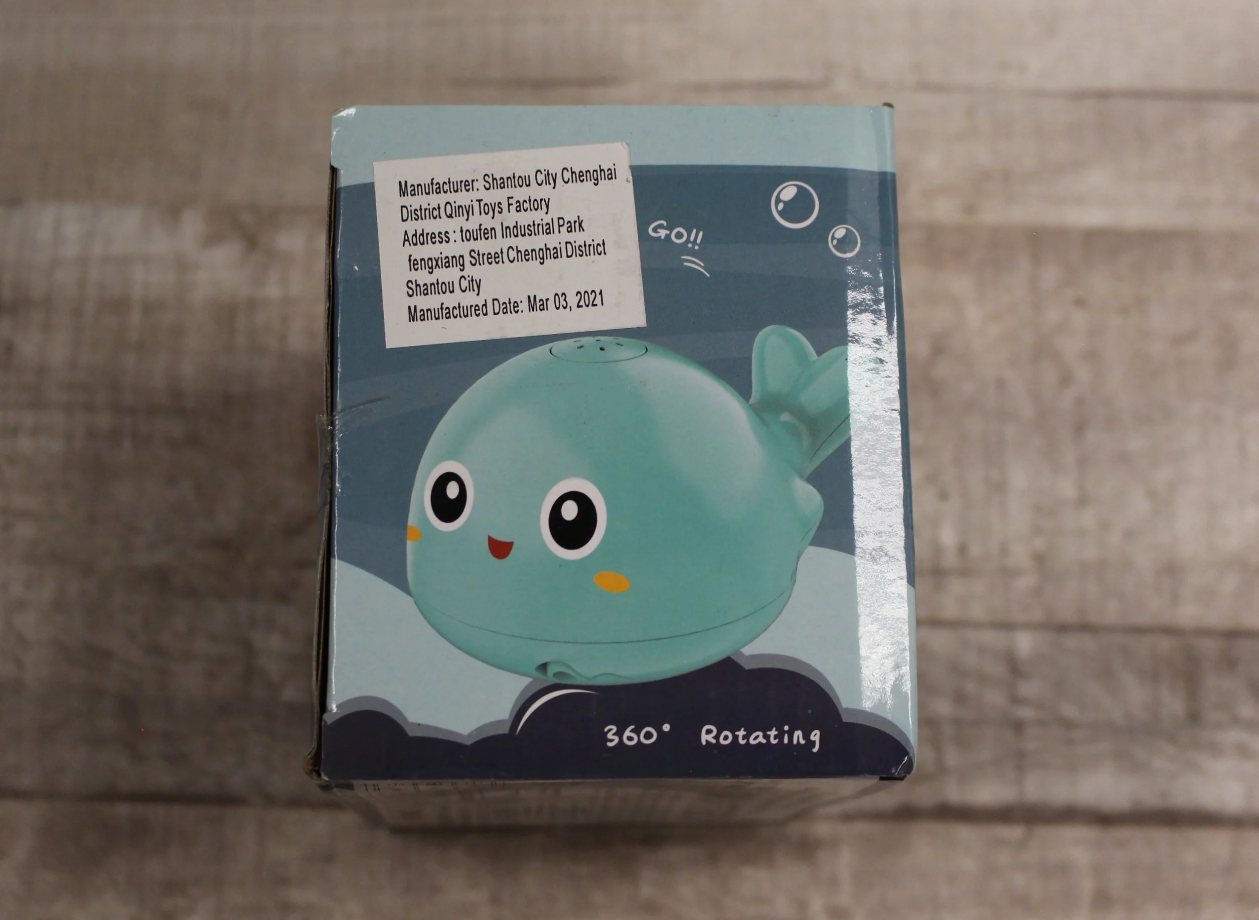 X-XDUN Baby Bath Toys Light Up - Boys Girls Gifts - Sprinkler Whale - New - Image 3
