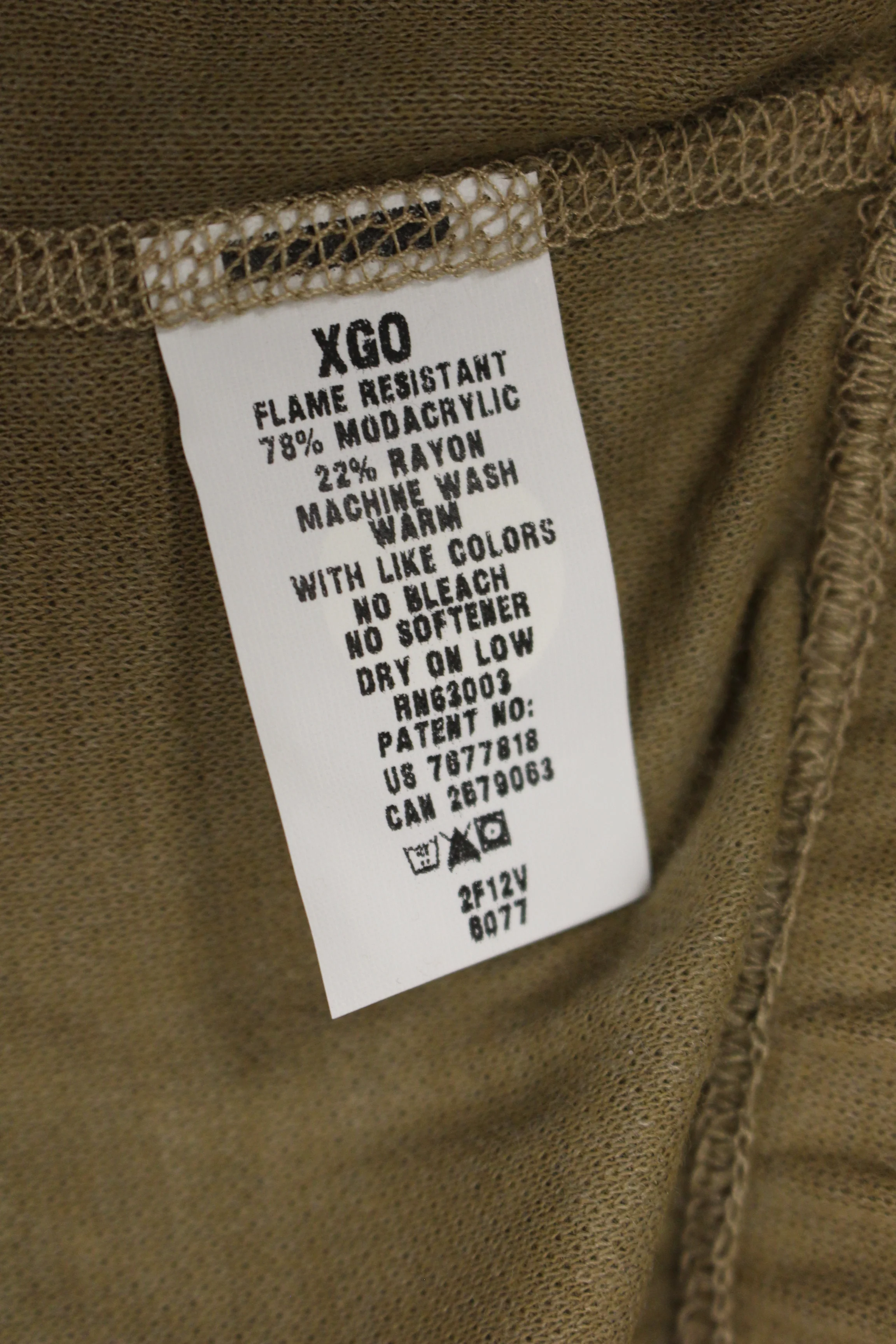 XGO Flame Retardant Long John Pant - Layer 1 - XLarge - Coyote - Used - Image 2