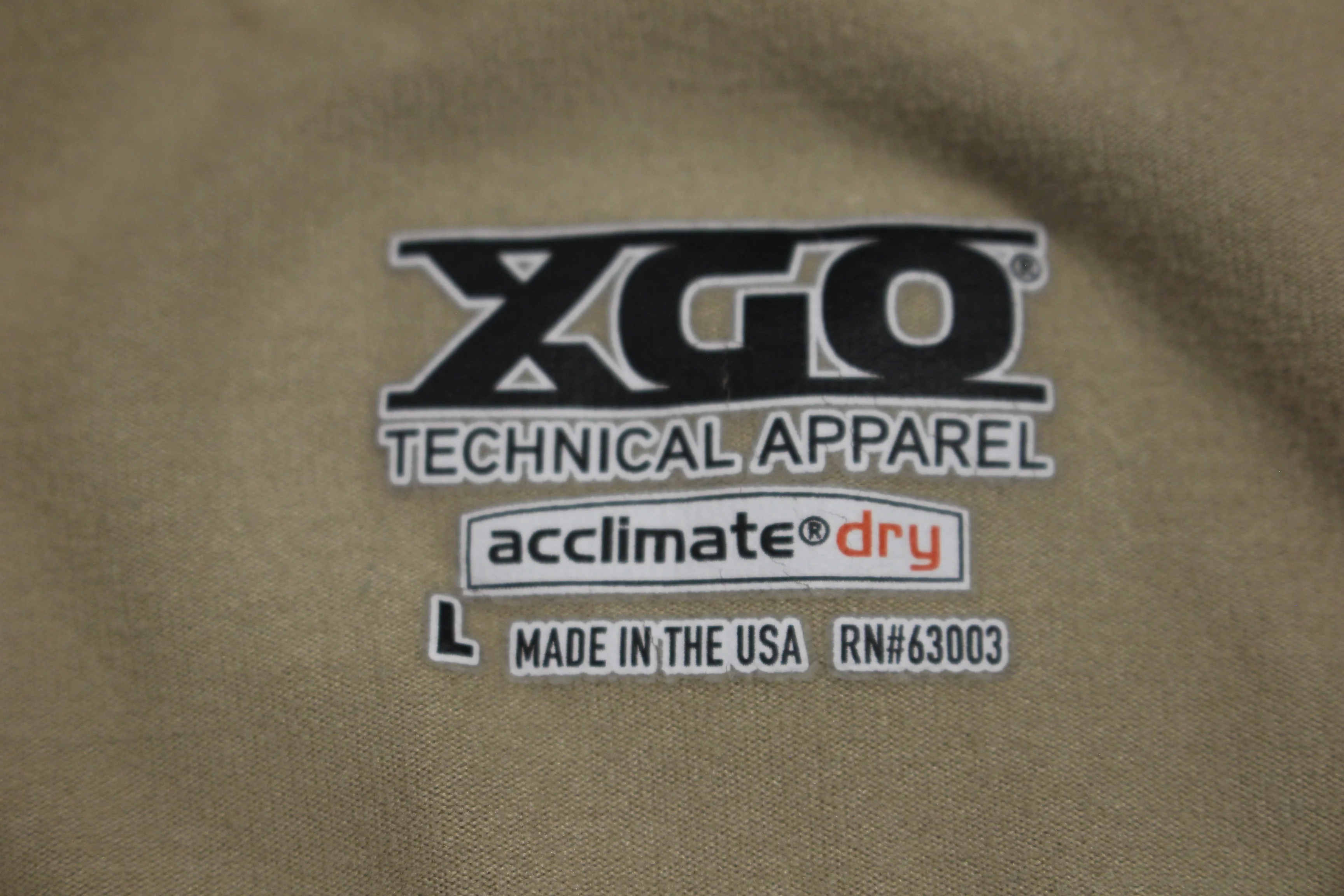XGO Phase 4 Quarter-Zip Long Sleeve Shirt - Large - Desert Sand - Used - Image 2