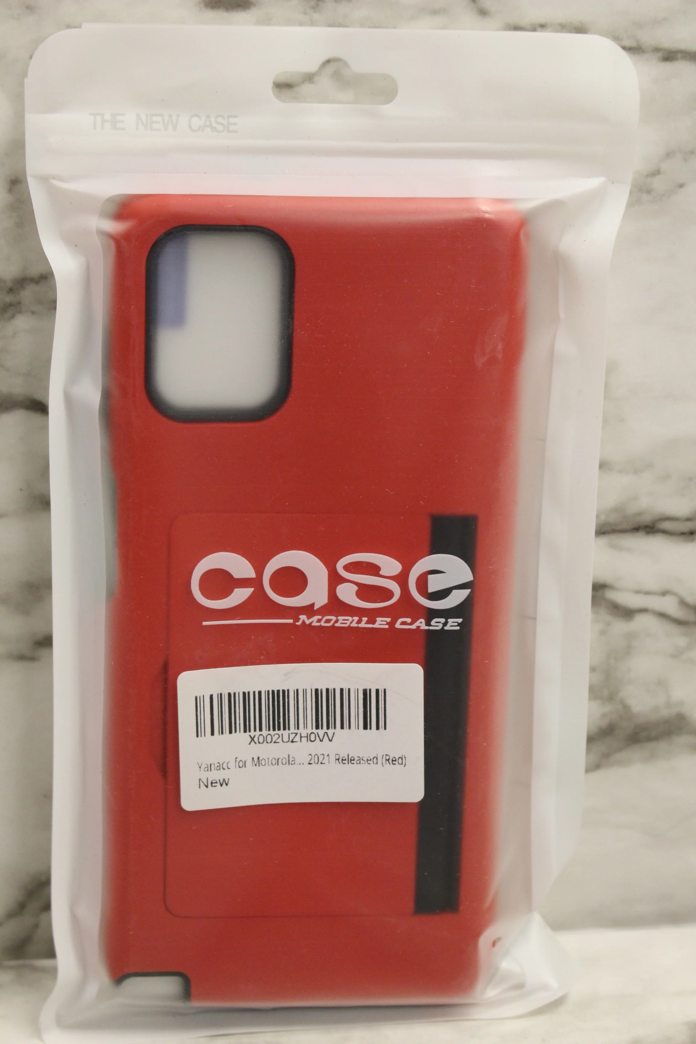 Yanacc Protective Phone Case For 2021 Motorola Phone -Red -New