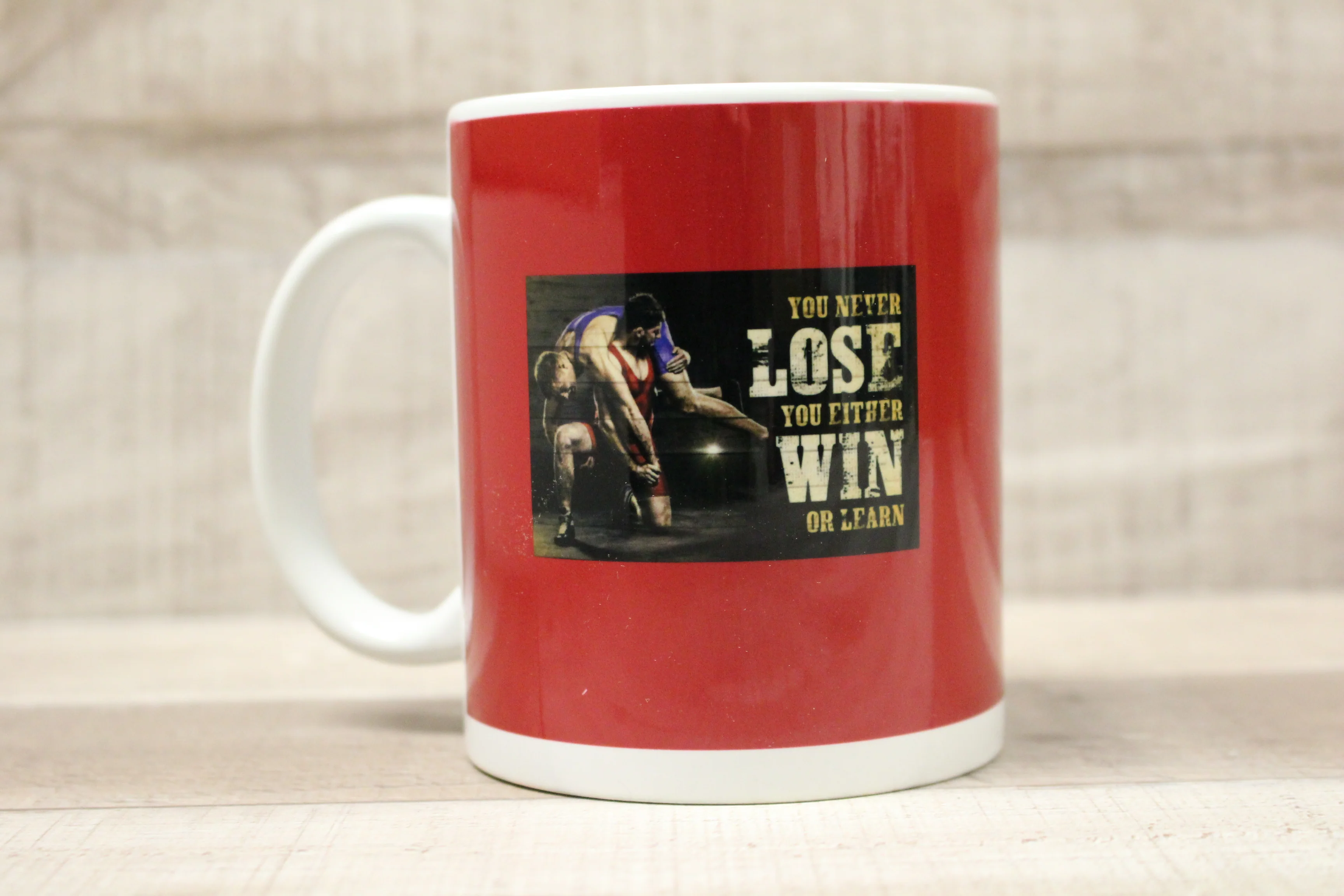 You Never Lose You Either Win Or Learn Coffee Mug Cup -New