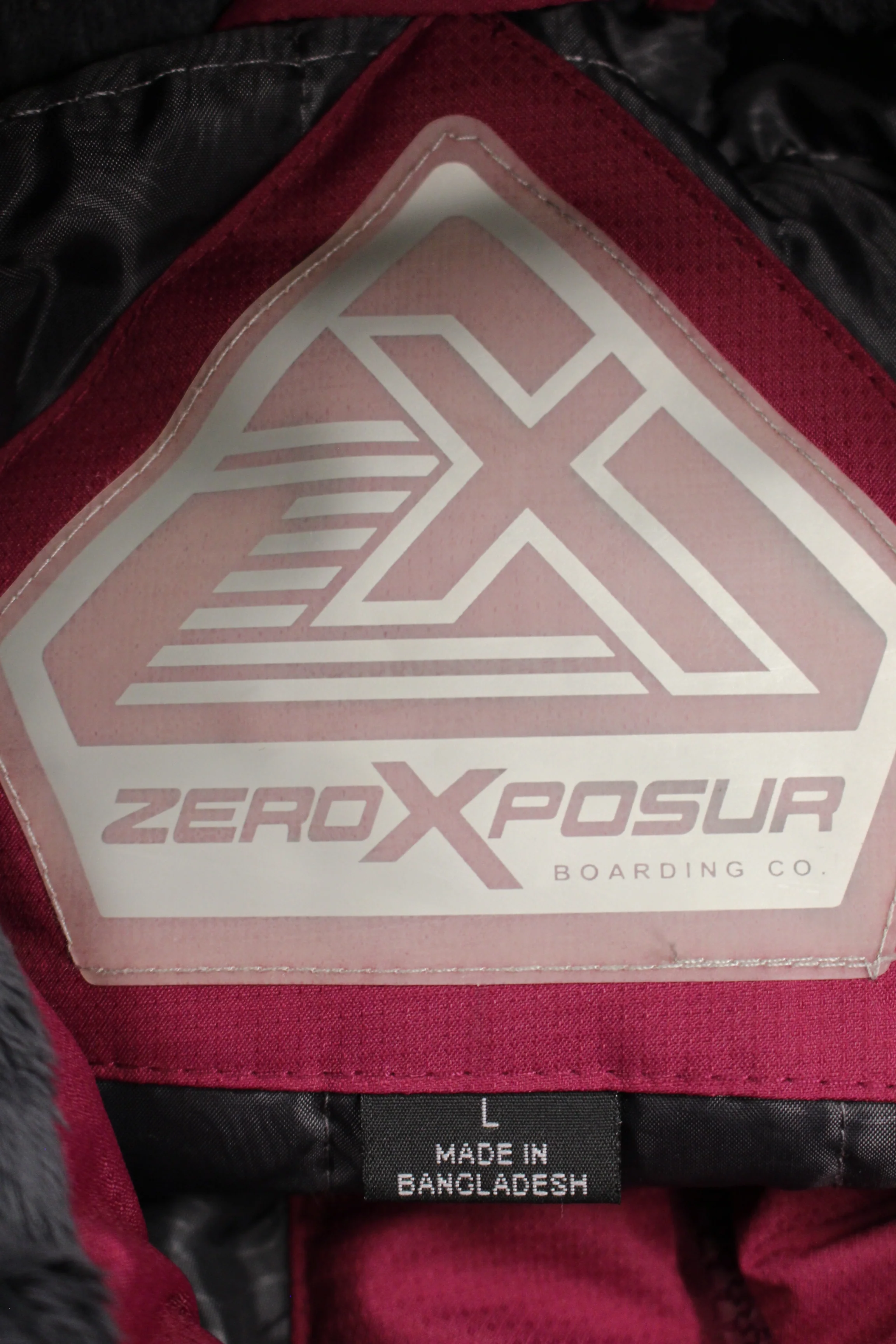 Zero Exposure Ladies Coat, Size: Large, Pink - Image 3