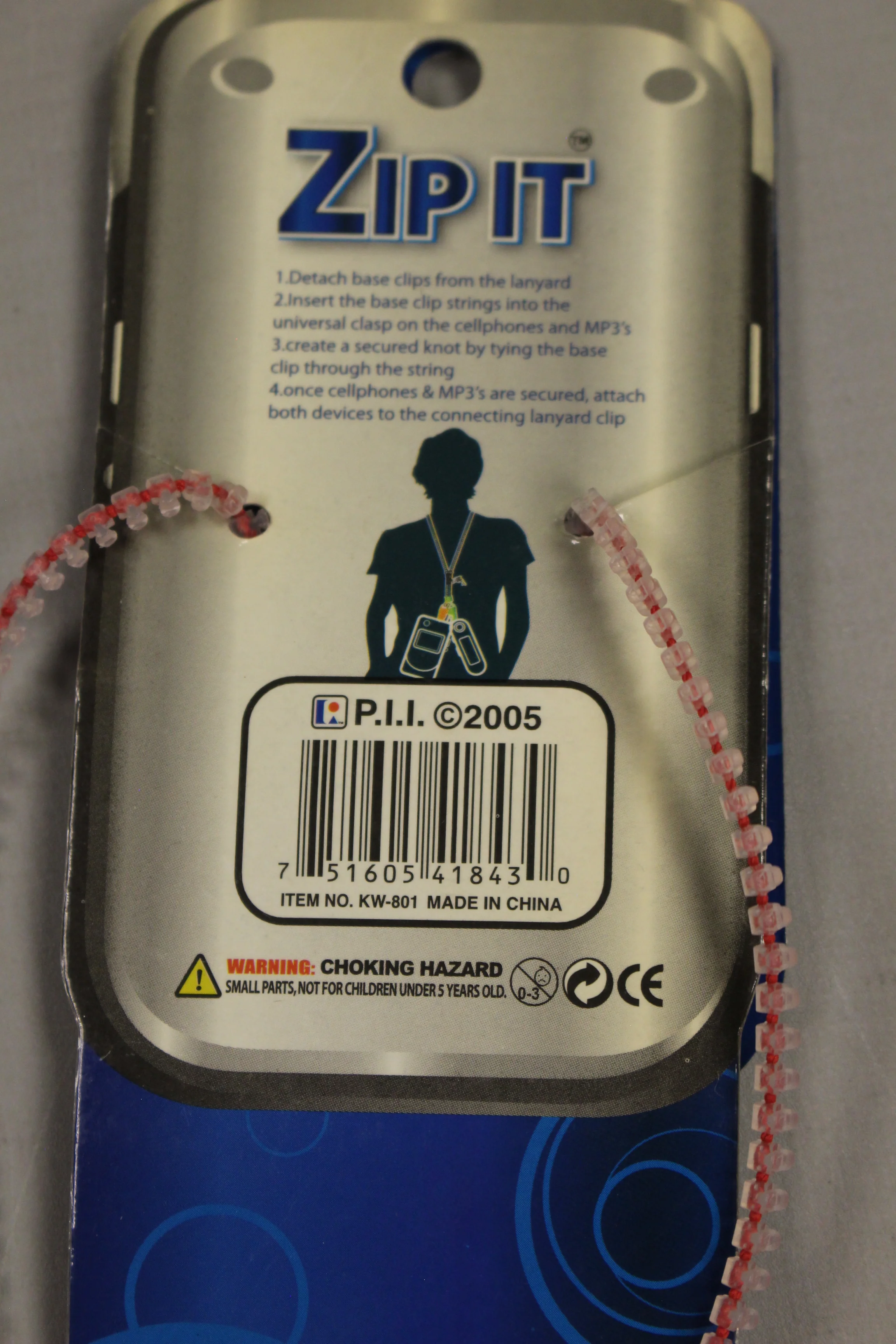 Zip It Cellphone Lanyard - New - Image 2
